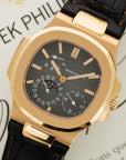 Patek Philippe - Patek Philippe Rose Gold Nautilus Moonphase Watch Ref. 5712 - The Keystone Watches