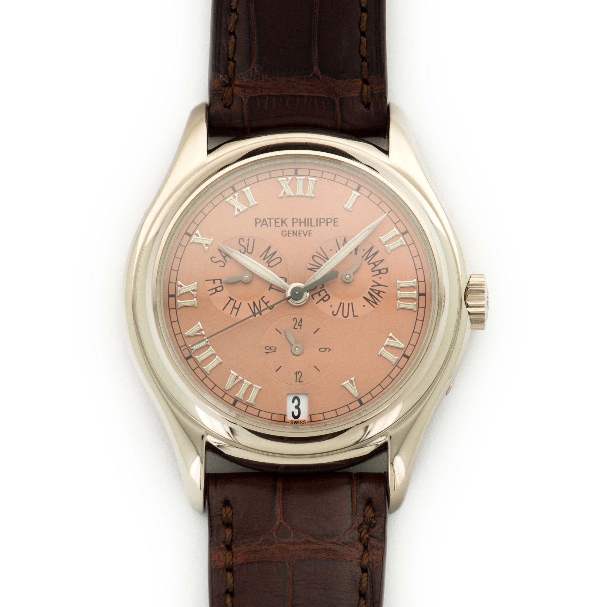 Patek Philippe - Patek Philippe White Gold Annual Calendar Watch Ref. 5035G - The Keystone Watches