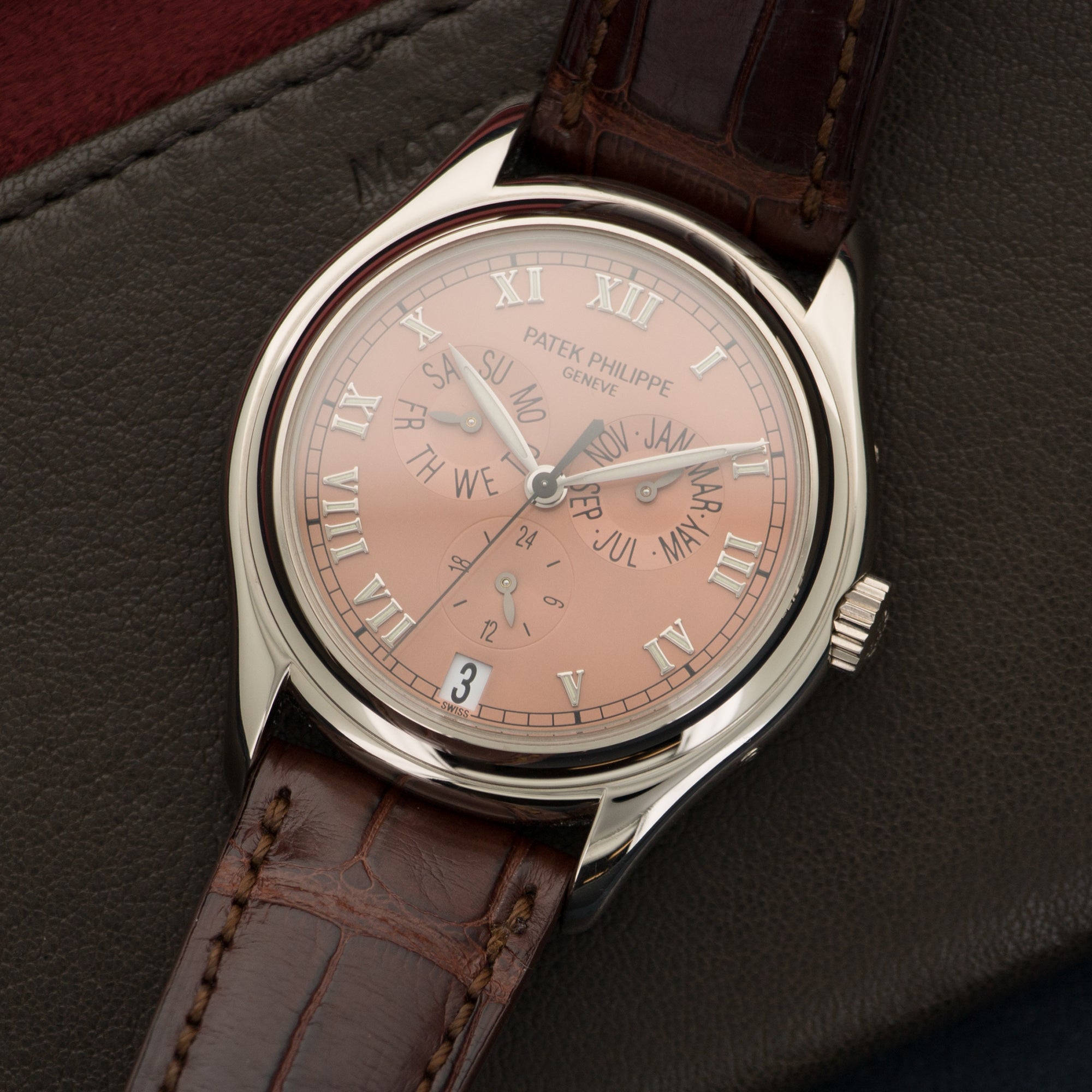 Patek Philippe - Patek Philippe White Gold Annual Calendar Watch Ref. 5035G - The Keystone Watches