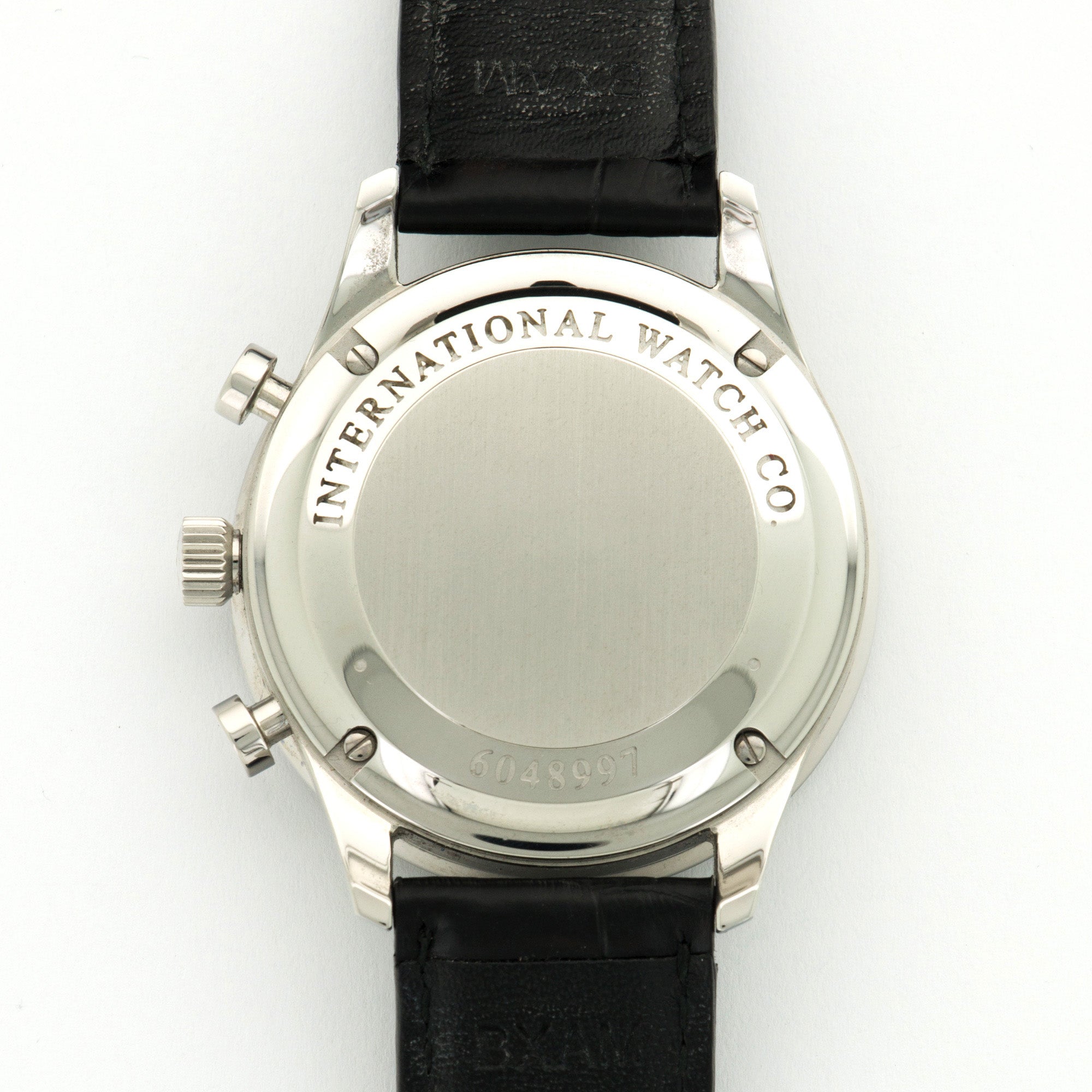 IWC - IWC Steel Portuguese Chronographon Strap Watch Ref. 3714 - The Keystone Watches