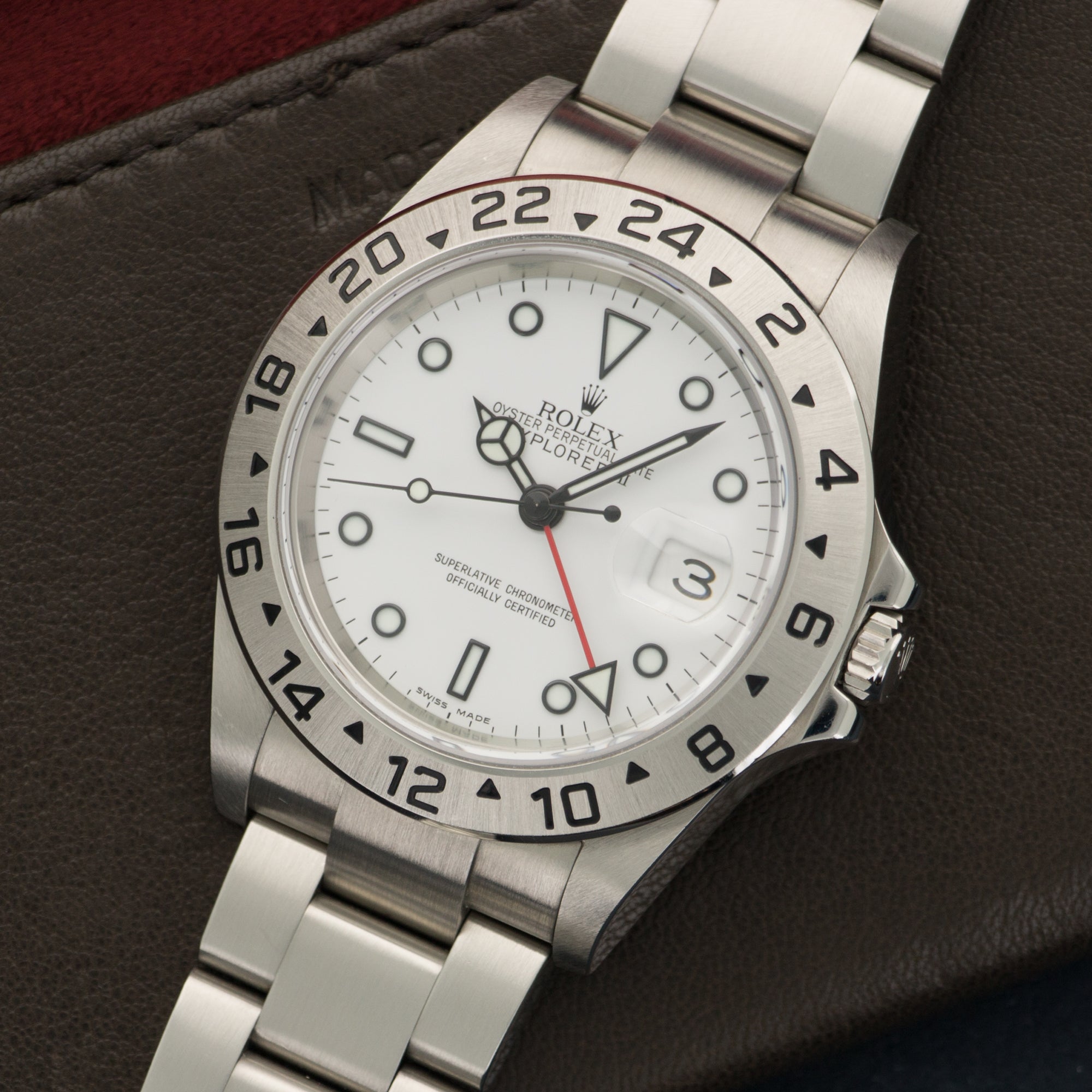Rolex - Rolex Stainless Steel Explorer II Watch Ref. 16570 - The Keystone Watches
