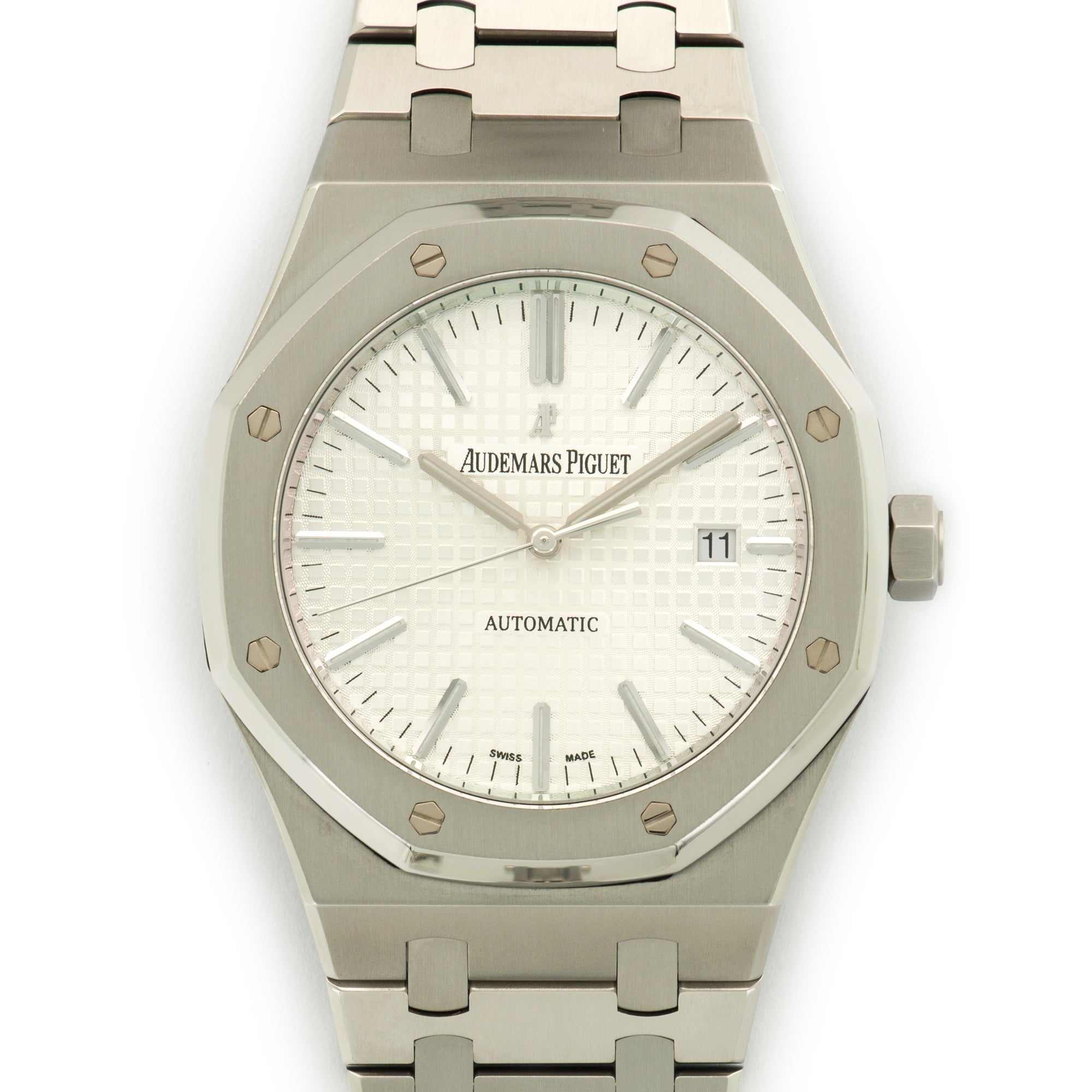 Audemars Piguet - Audemars Piguet Steel Royal Oak Jumbo Watch Ref. 15400 - The Keystone Watches