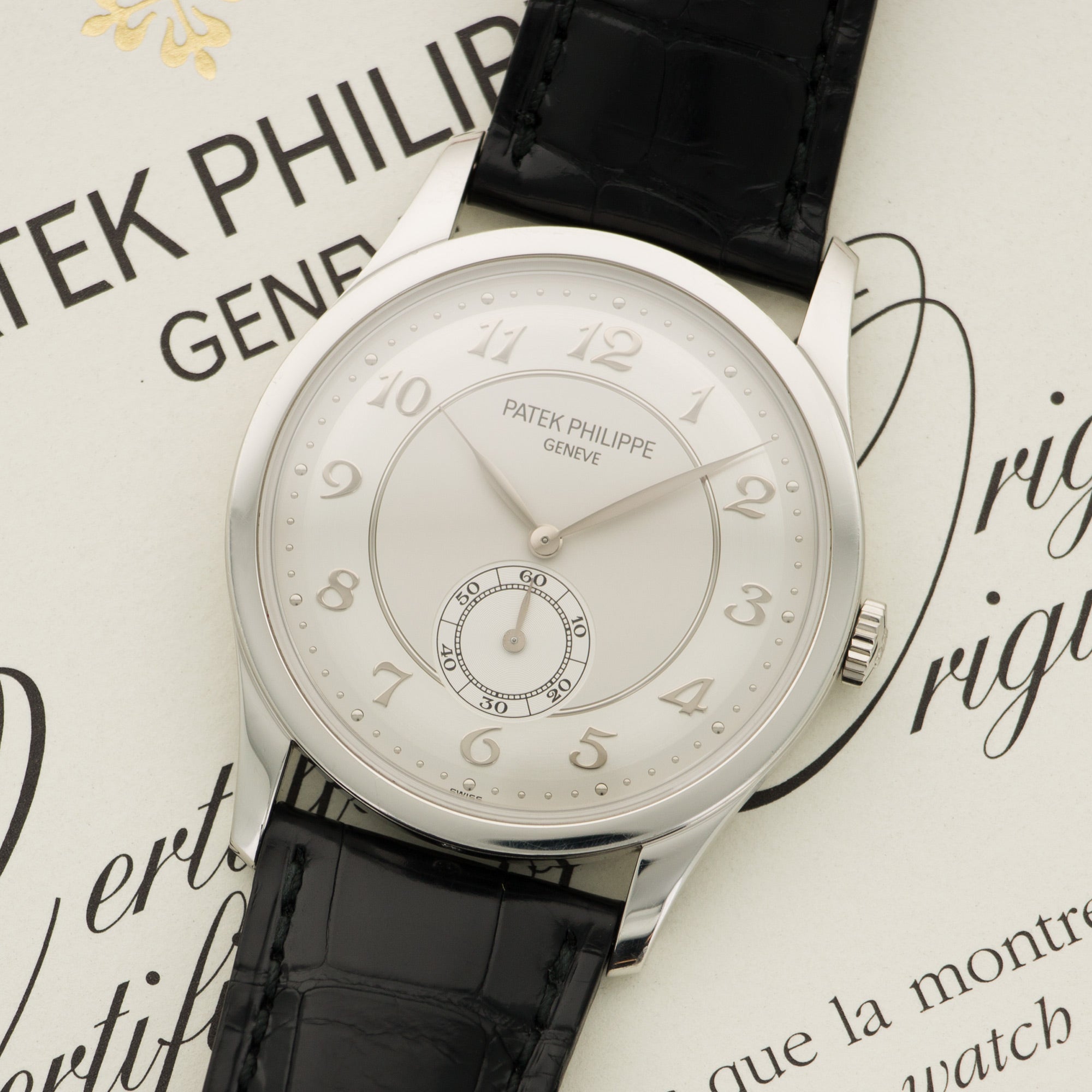 Patek Philippe - Patek Philippe Platinum Calatrava Watch Ref. 5196P - The Keystone Watches