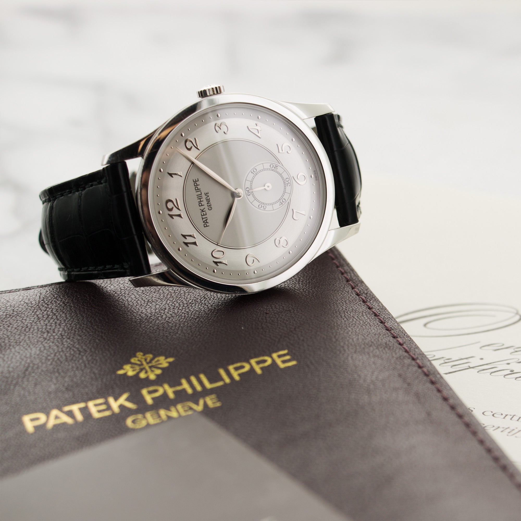 Patek Philippe - Patek Philippe Platinum Calatrava Watch Ref. 5196P - The Keystone Watches