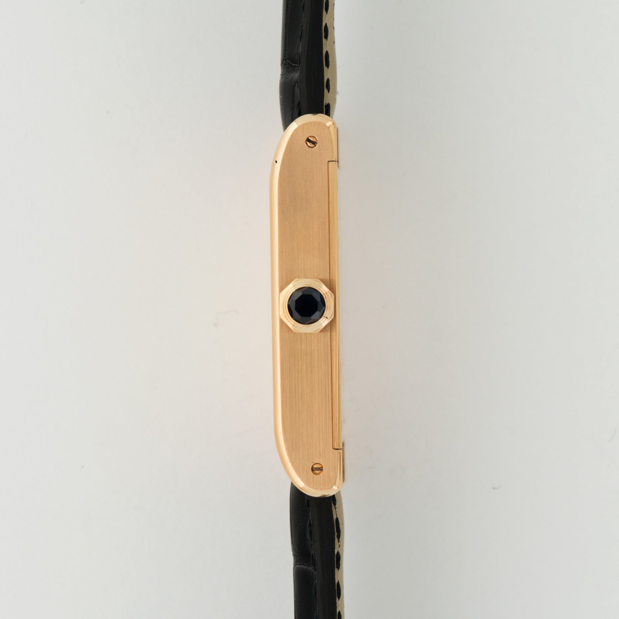 Cartier - Cartier Rose Gold Tank a Guichets Jump Hour Watch - The Keystone Watches