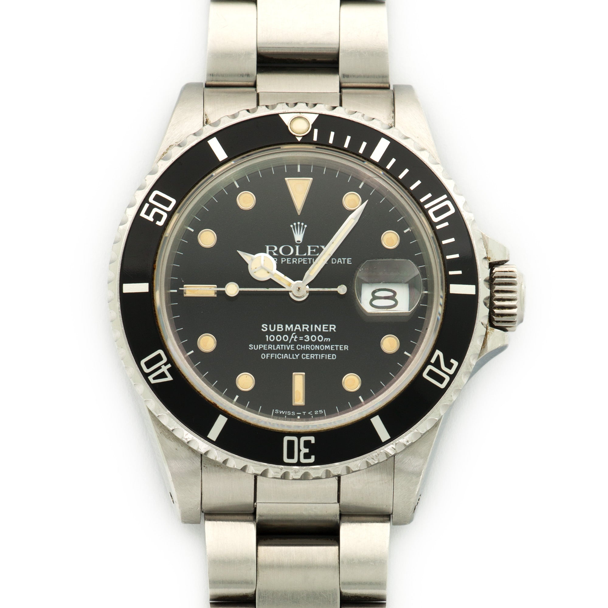 Rolex - Rolex Steel Submariner Watch Ref. 16800 - The Keystone Watches