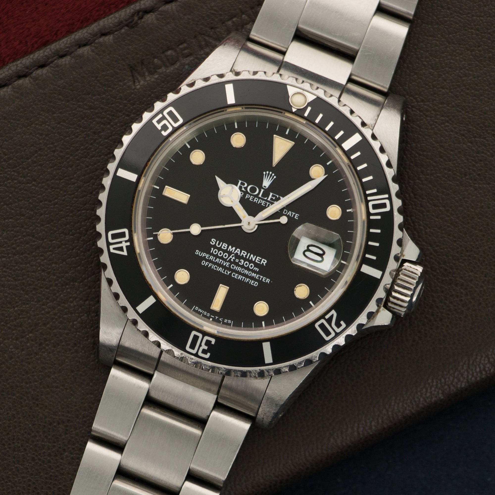 Rolex - Rolex Steel Submariner Watch Ref. 16800 - The Keystone Watches