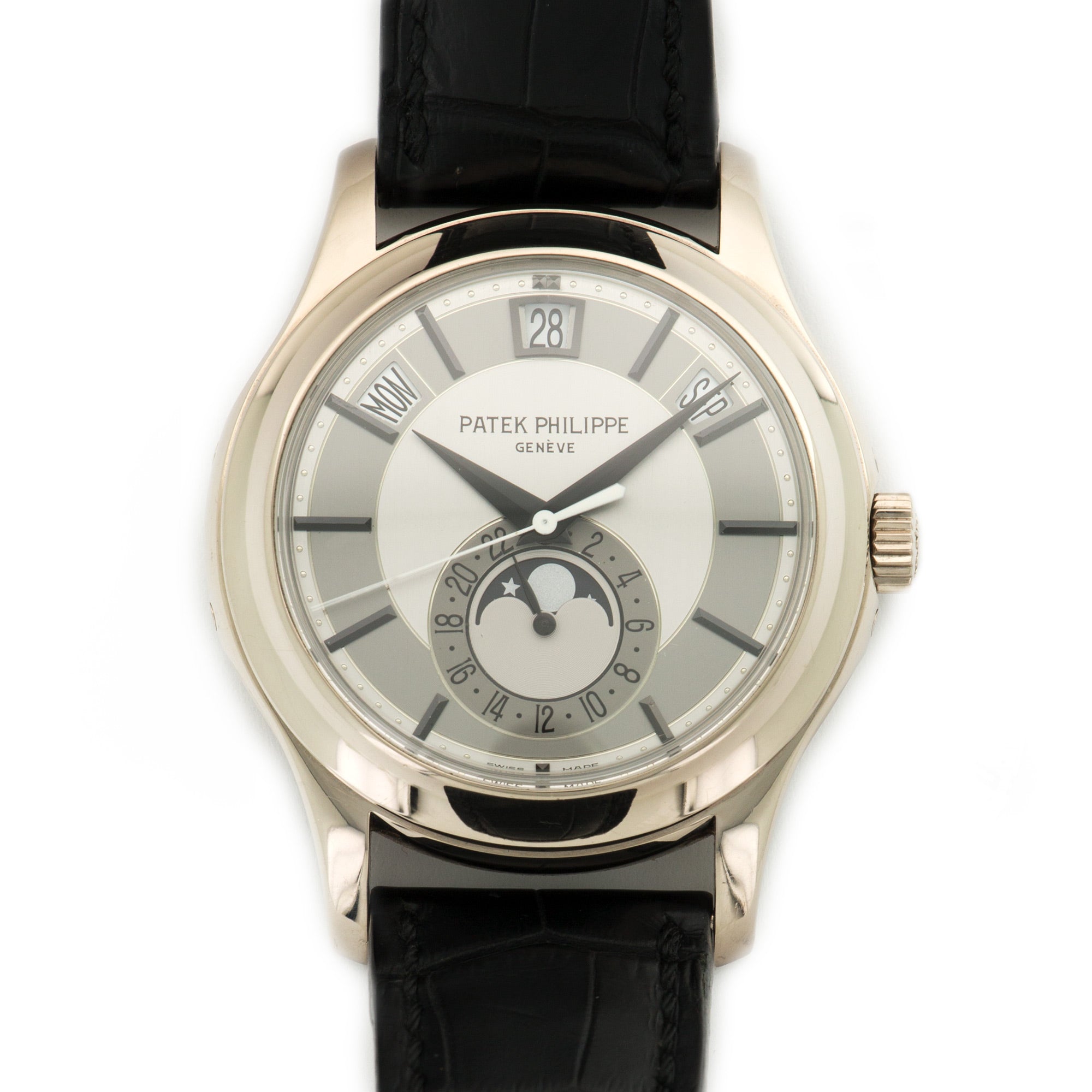 Patek Philippe - Patek Philippe White Gold Annual Calendar Watch Ref. 5205 - The Keystone Watches
