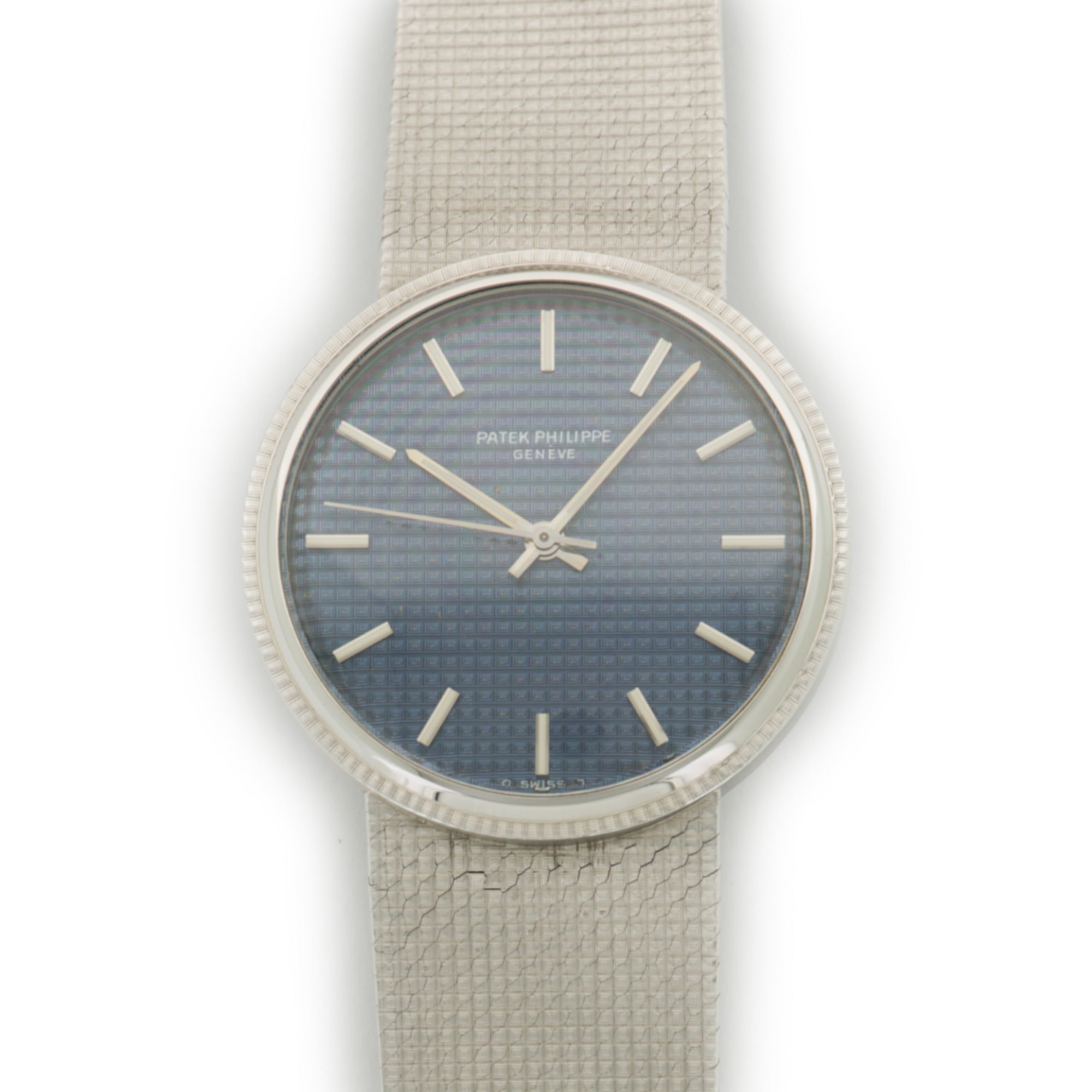 Patek Philippe - Patek Philippe White Gold Automatic Watch Ref. 3563 with Box & Papers - The Keystone Watches