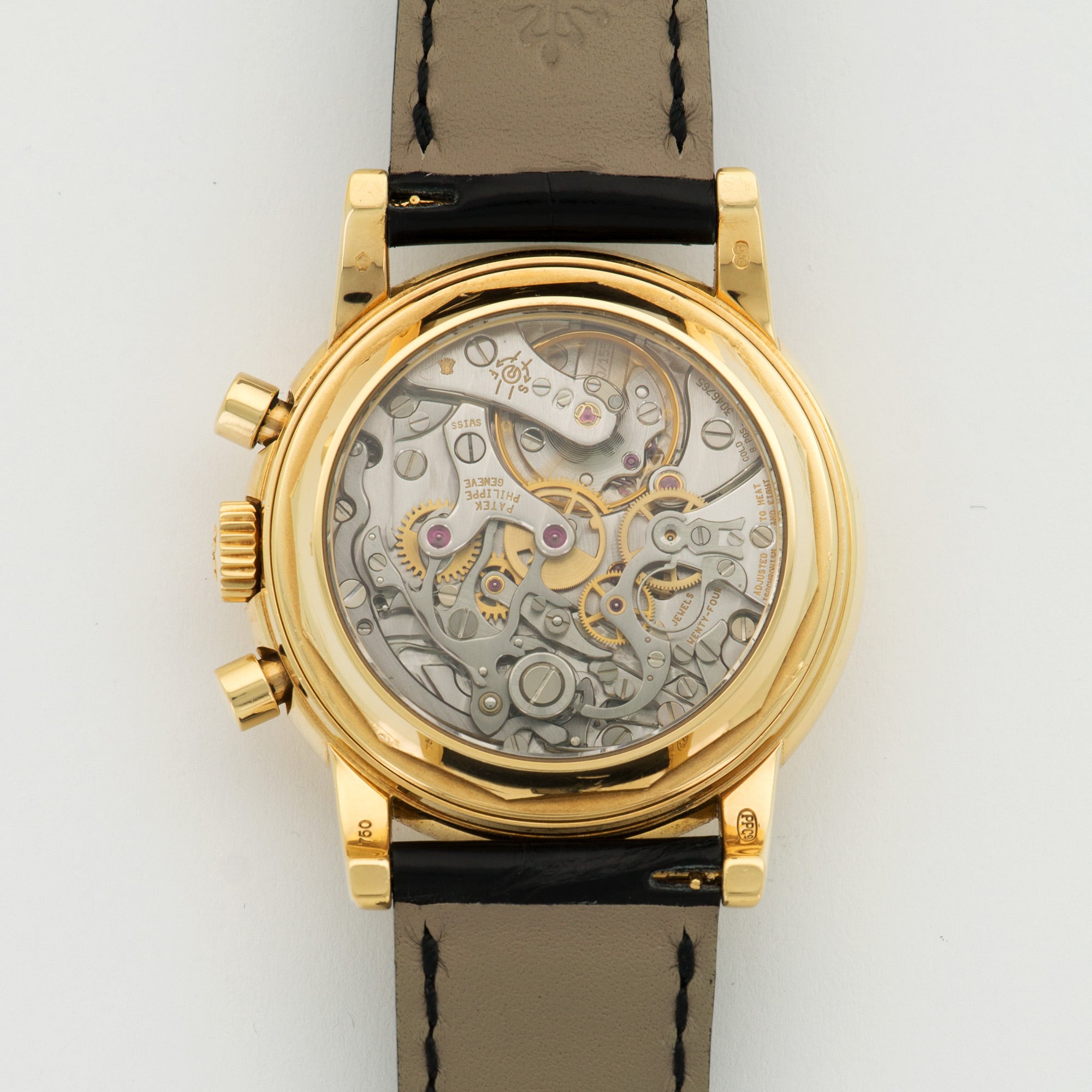 Patek Philippe - Patek Philippe Yellow Gold Perpetual Calendar Chrono Watch Ref. 3970 - The Keystone Watches