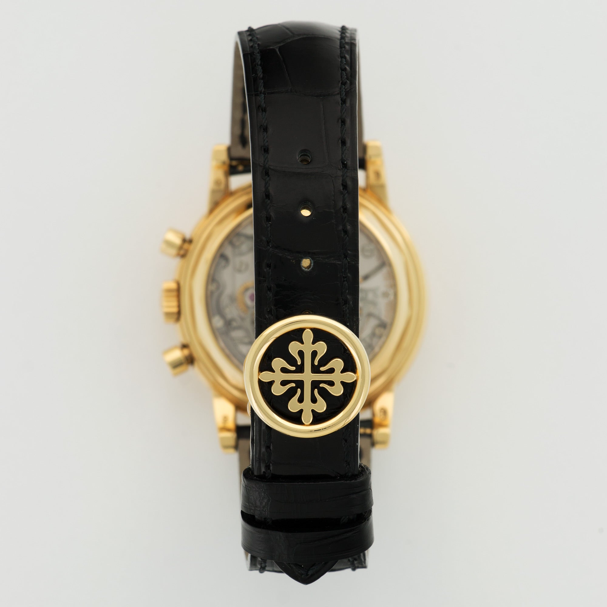 Patek Philippe - Patek Philippe Yellow Gold Perpetual Calendar Chrono Watch Ref. 3970 - The Keystone Watches