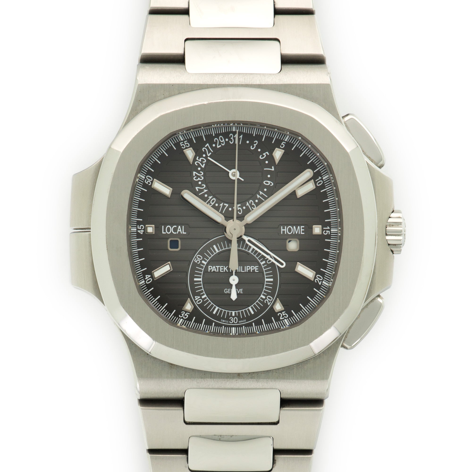 Patek Philippe - Patek Philippe Nautilus Travel Time Chronograph Watch Ref. 5990 - The Keystone Watches