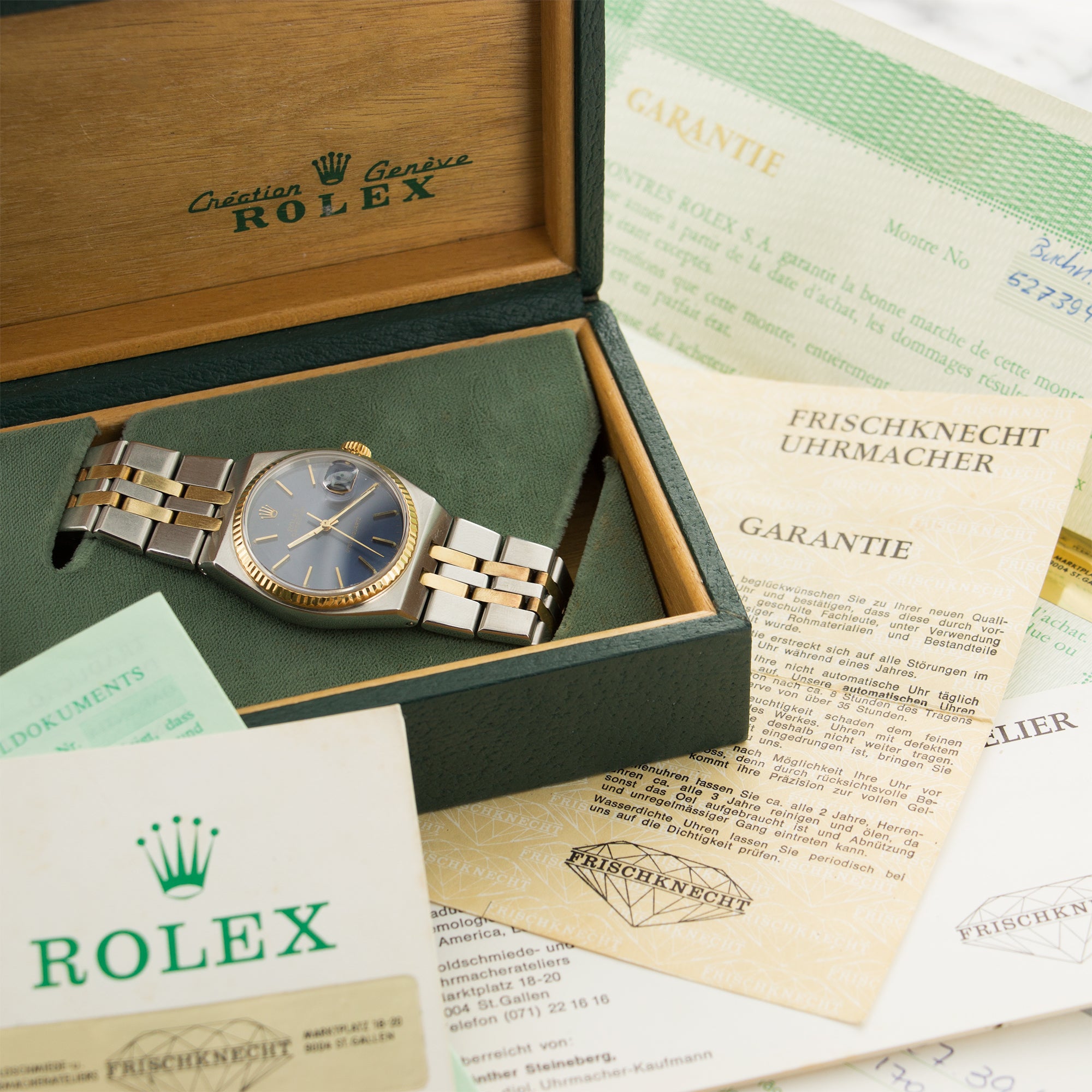 Rolex - Rolex Two-Tone Datejust OysterQuartz Watch Ref. 17013 - The Keystone Watches
