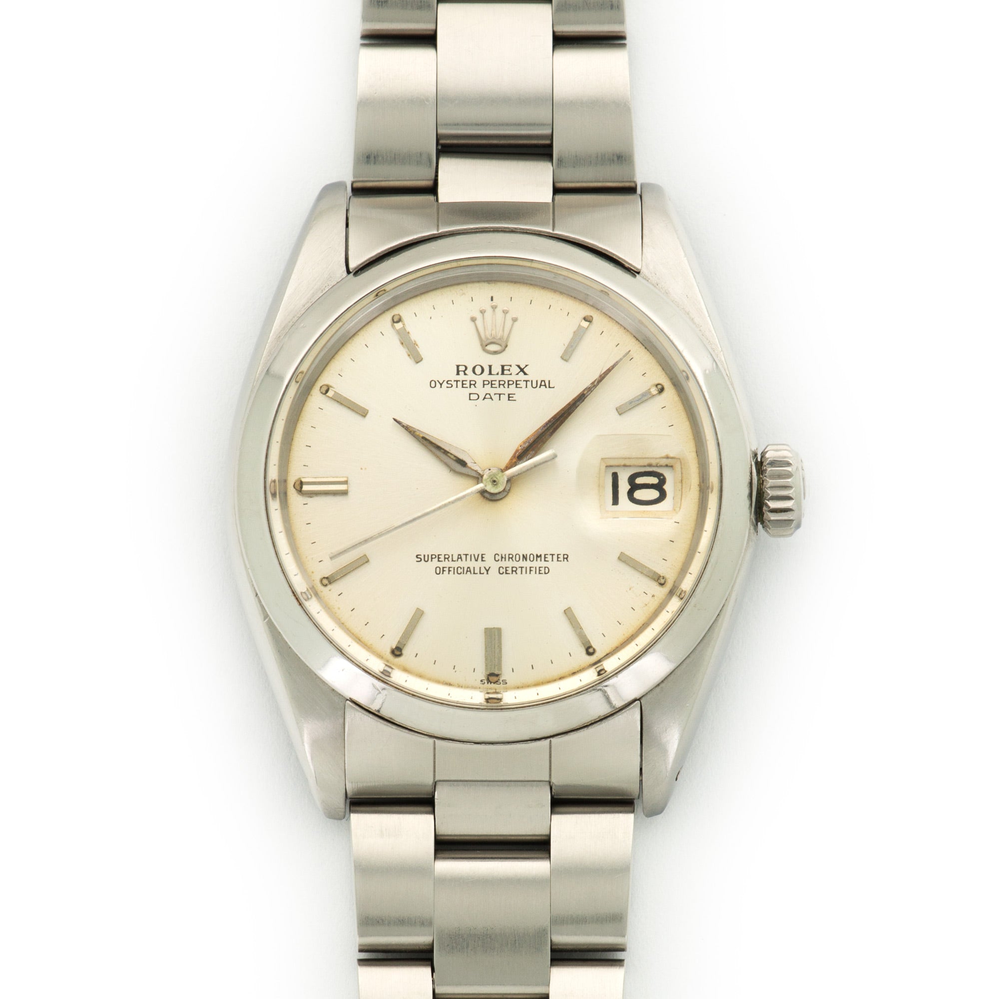 Rolex - Rolex Stainless Steel Date Watch Ref. 1500 - The Keystone Watches