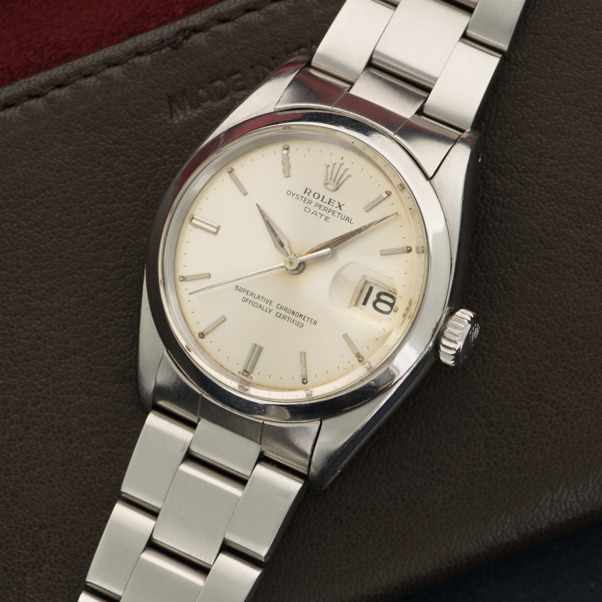 Rolex - Rolex Stainless Steel Date Watch Ref. 1500 - The Keystone Watches