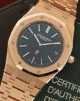 Audemars Piguet - Audemars Piguet Rose Gold Royal Oak Extra-Thin Watch Ref. 15202 - The Keystone Watches