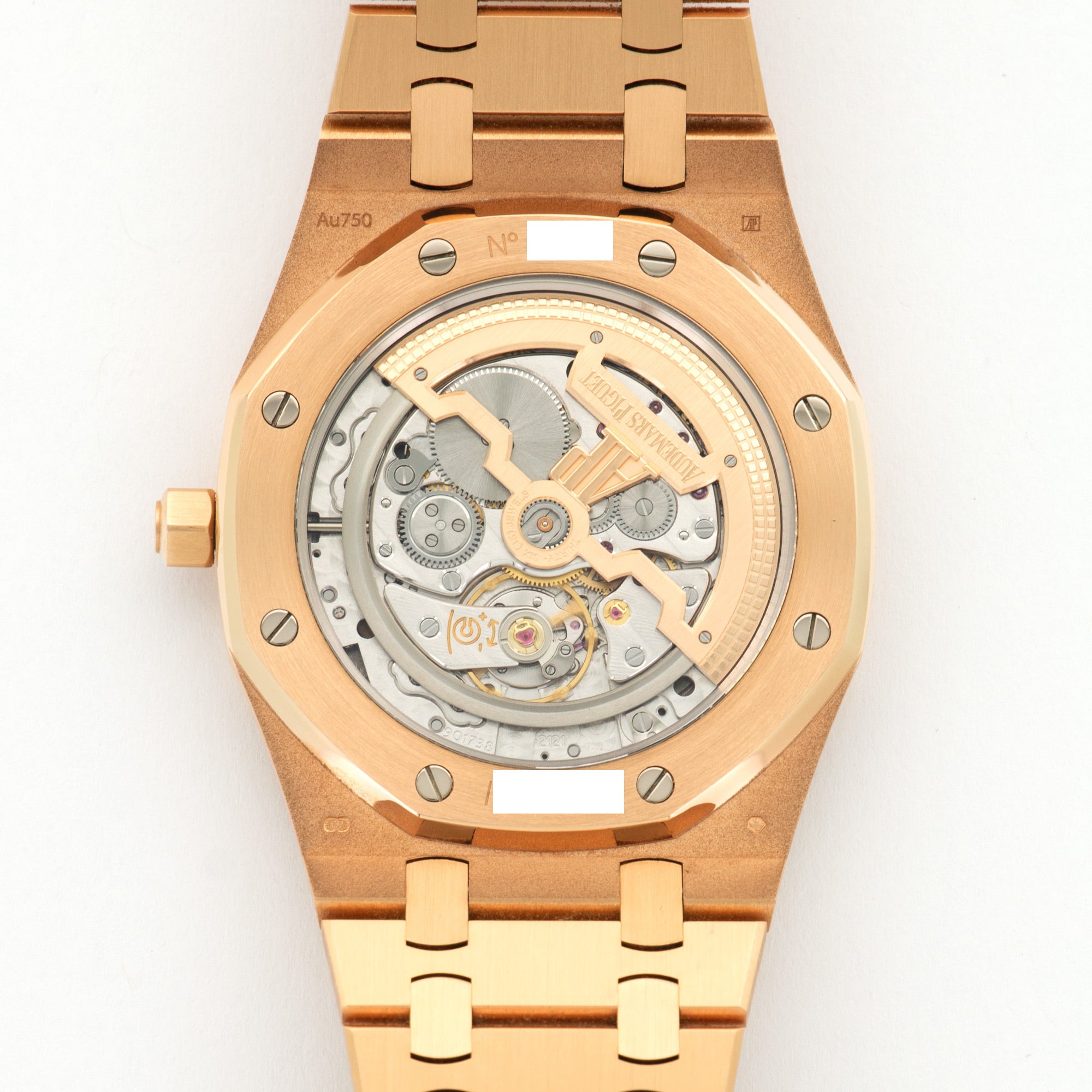 Audemars Piguet - Audemars Piguet Rose Gold Royal Oak Extra-Thin Watch Ref. 15202 - The Keystone Watches