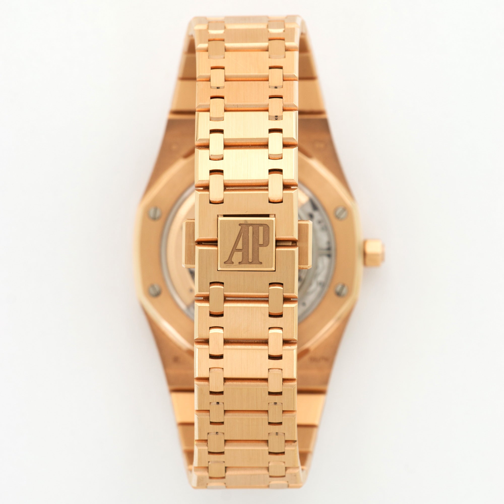 Audemars Piguet - Audemars Piguet Rose Gold Royal Oak Extra-Thin Watch Ref. 15202 - The Keystone Watches