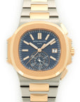 Patek Philippe - Patek Philippe Two-Tone Rose Gold Nautilus Chronograph Watch Ref. 5980 - The Keystone Watches
