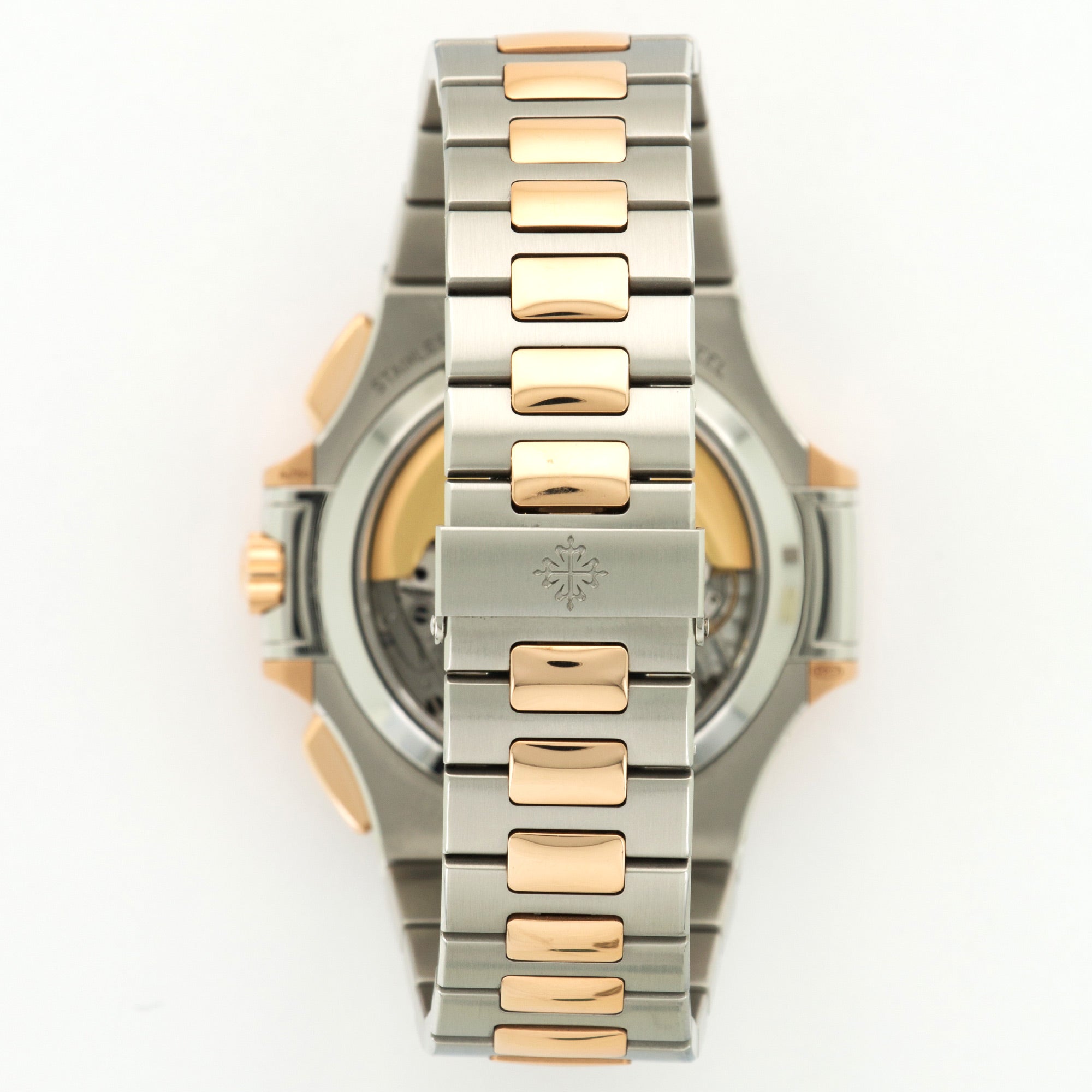 Patek Philippe - Patek Philippe Two-Tone Rose Gold Nautilus Chronograph Watch Ref. 5980 - The Keystone Watches