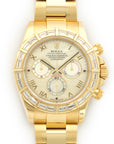 Rolex - Rolex Yellow Gold Daytona Baguette Diamond Watch Ref. 116568 - The Keystone Watches