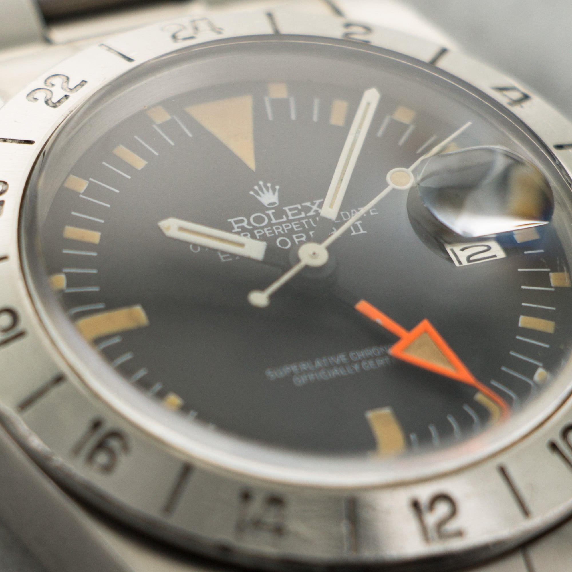 Rolex - Rolex Stainless Steel Frog Foot Explorer II Watch Ref. 1655 - The Keystone Watches