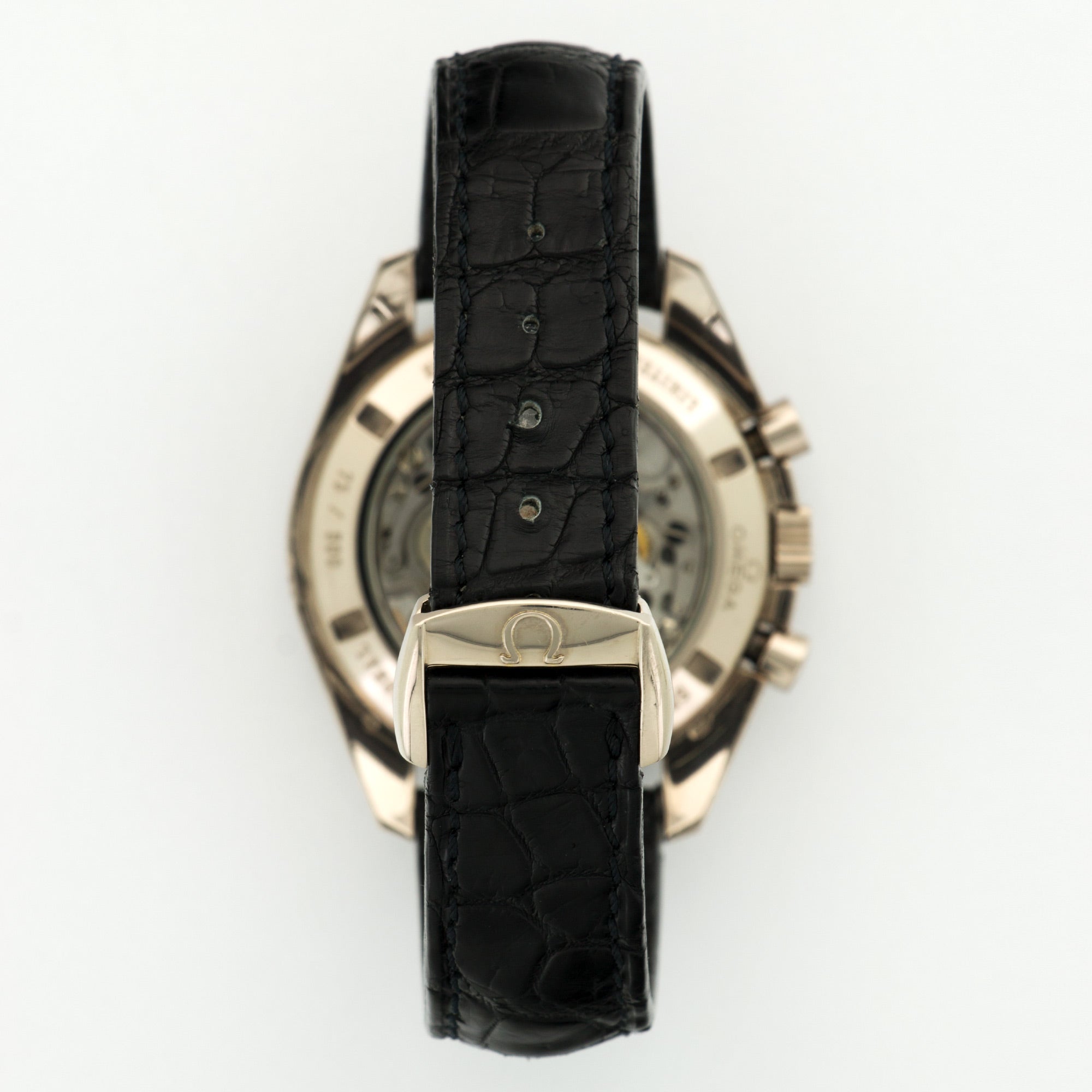 Omega - Omega White Gold Speedmaster Apollo XI Watch - The Keystone Watches