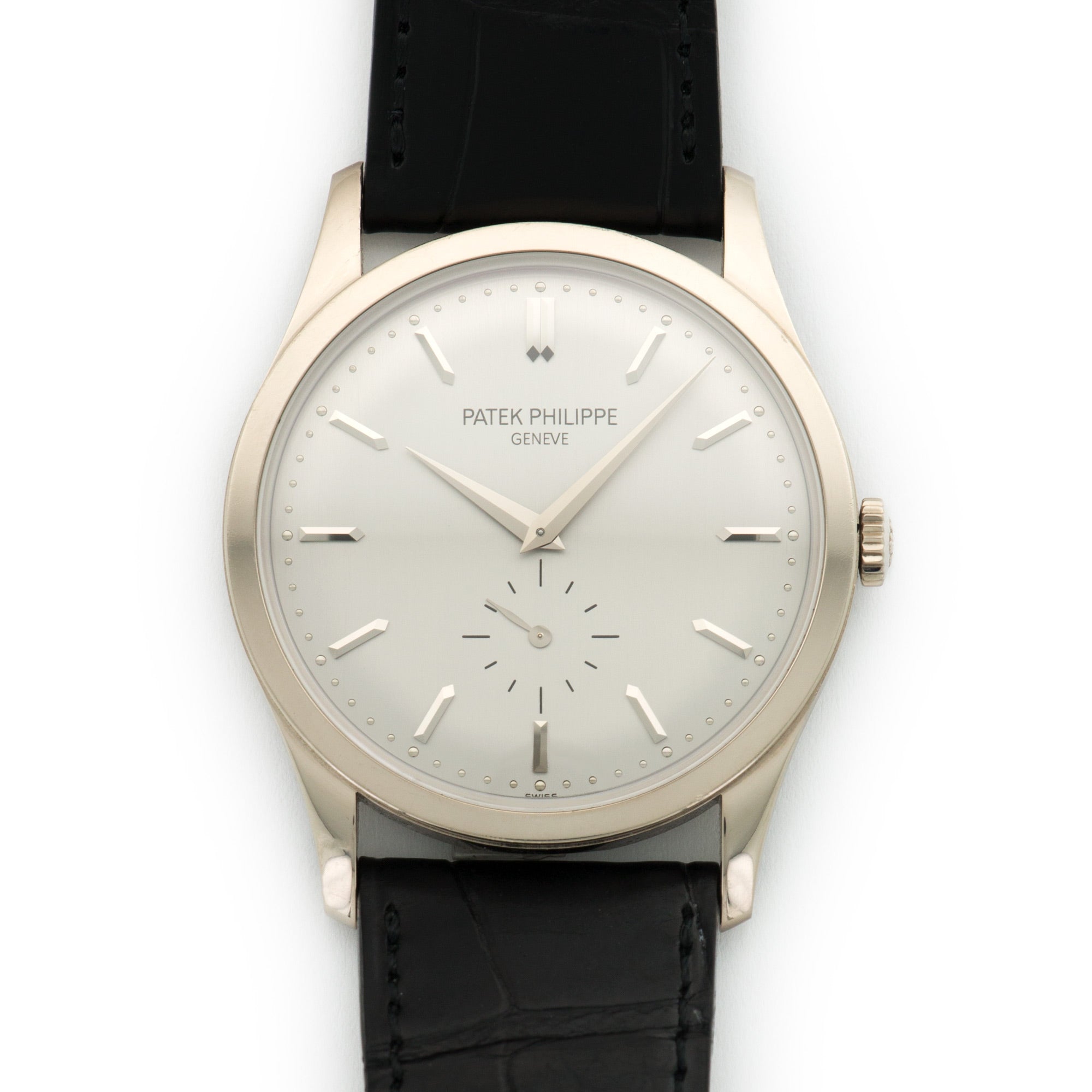 Patek Philippe - Patek Philippe White Gold Calatrava Watch Ref. 5196 - The Keystone Watches