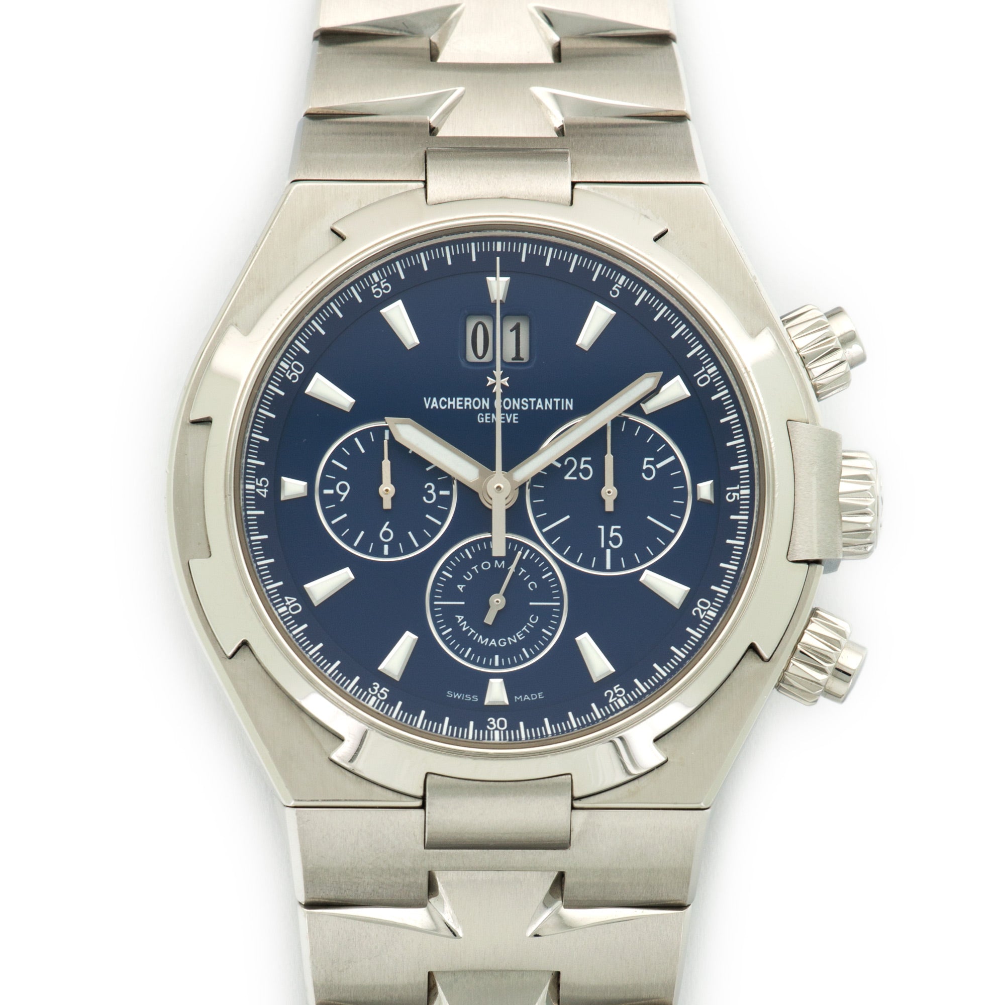 Vacheron Constantin - Vacheron Constantin Steel Overseas Chrono Watch Ref. 49150 - The Keystone Watches