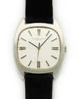 Audemars Piguet - Audemars Piguet Steel Cushion Shaped Strap Watch with Original Box & Papers - The Keystone Watches