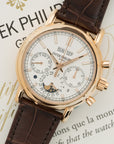 Patek Philippe - Patek Philippe Rose Gold Perpetual Chronograph Split Seconds Watch Ref. 5204 - The Keystone Watches