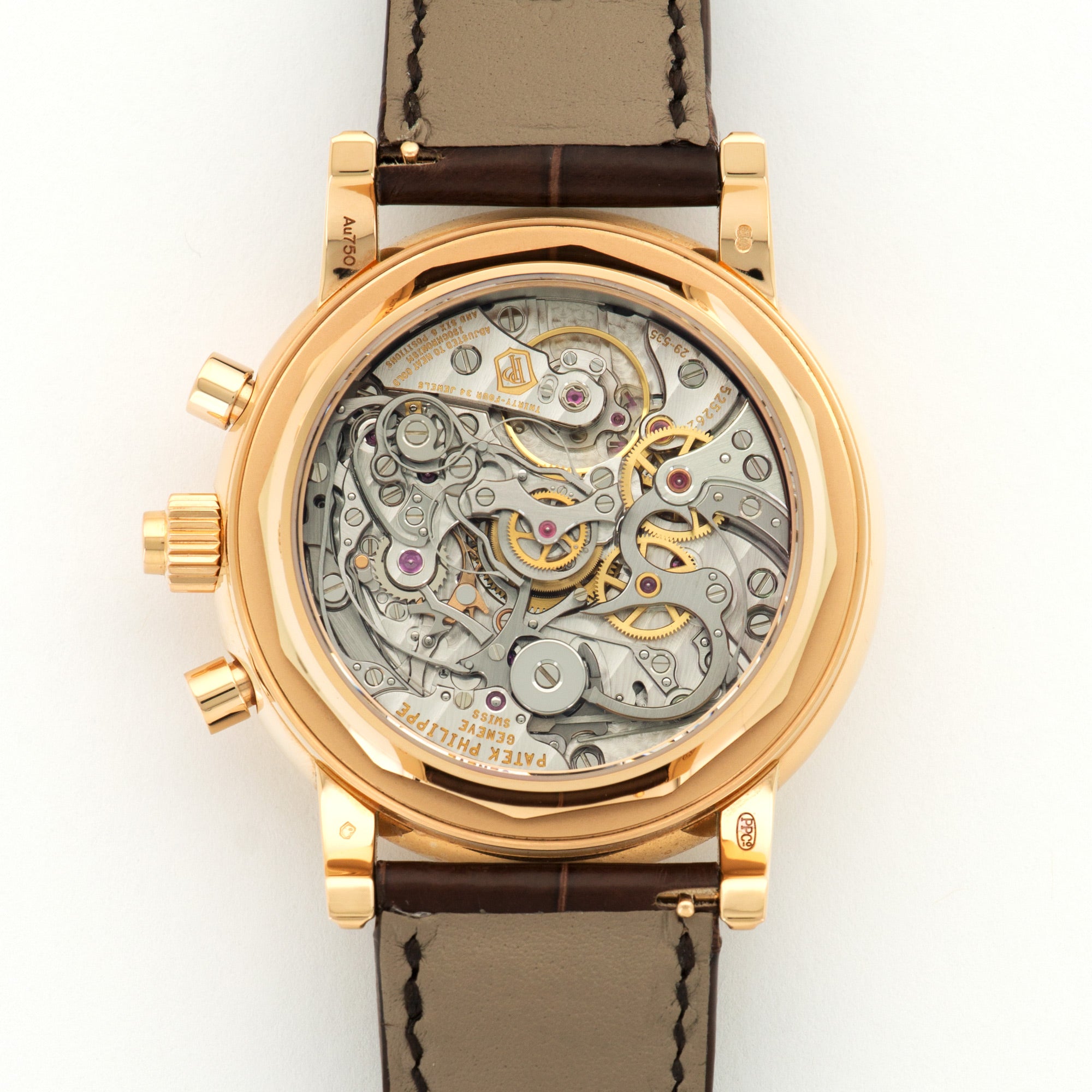 Patek Philippe - Patek Philippe Rose Gold Perpetual Chronograph Split Seconds Watch Ref. 5204 - The Keystone Watches
