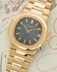 Patek Philippe - Patek Philippe Yellow Gold Nautilus Watch Ref. 3800 - The Keystone Watches