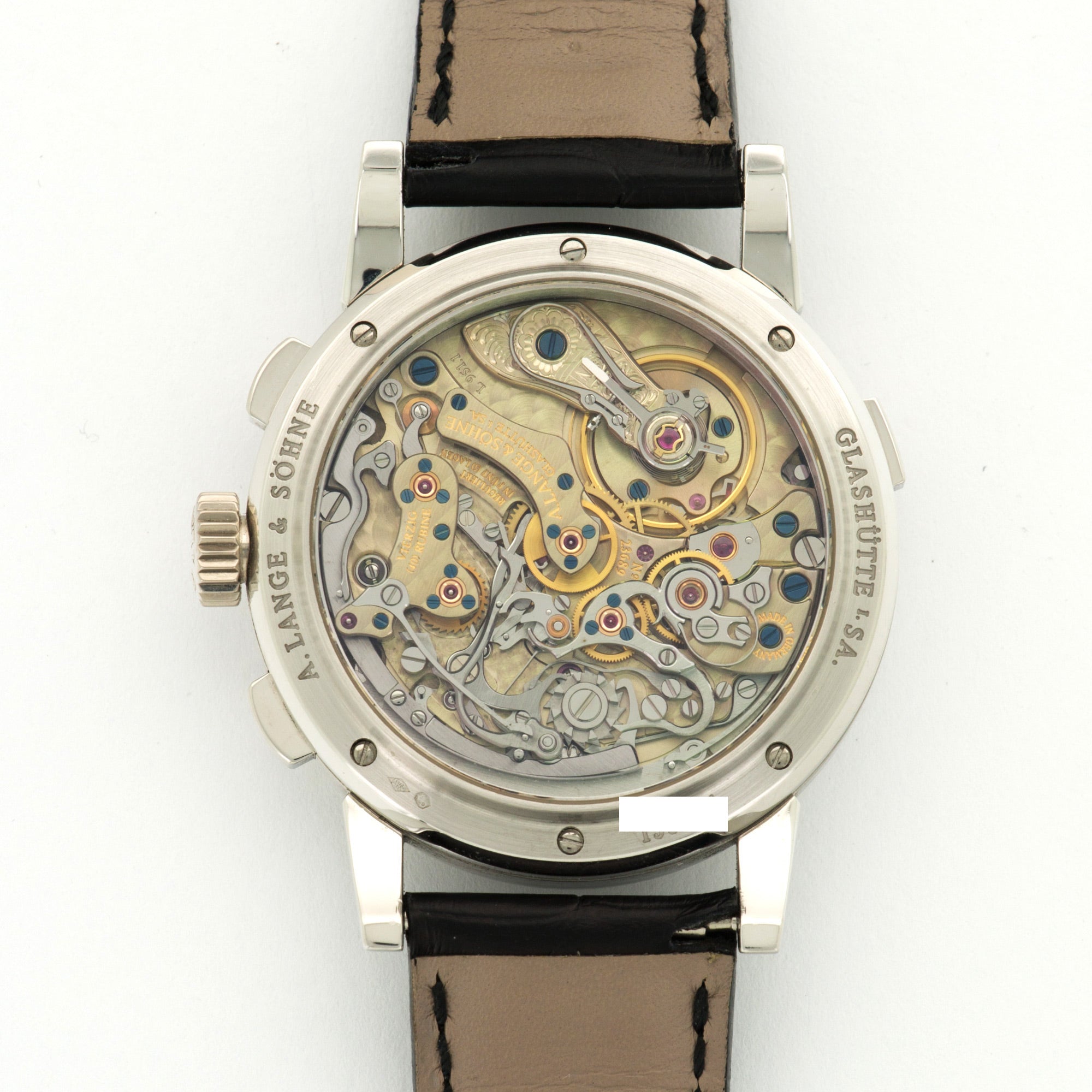 A. Lange & Sohne - A. Lange & Sohne Platinum Datograph Watch Ref. 403.035 - The Keystone Watches