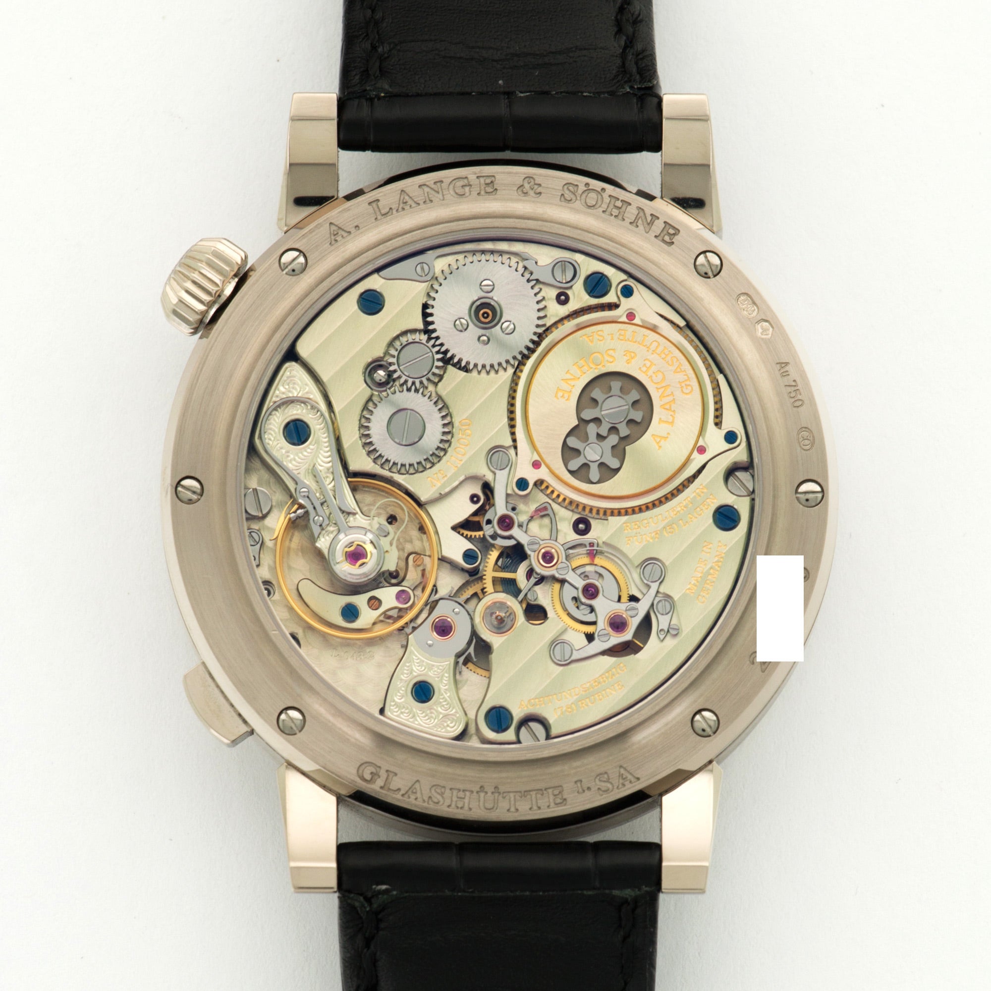A. Lange & Sohne - A. Lange & Sohne White Gold Zeitwerk Striking Time Watch Ref. 145.029 - The Keystone Watches
