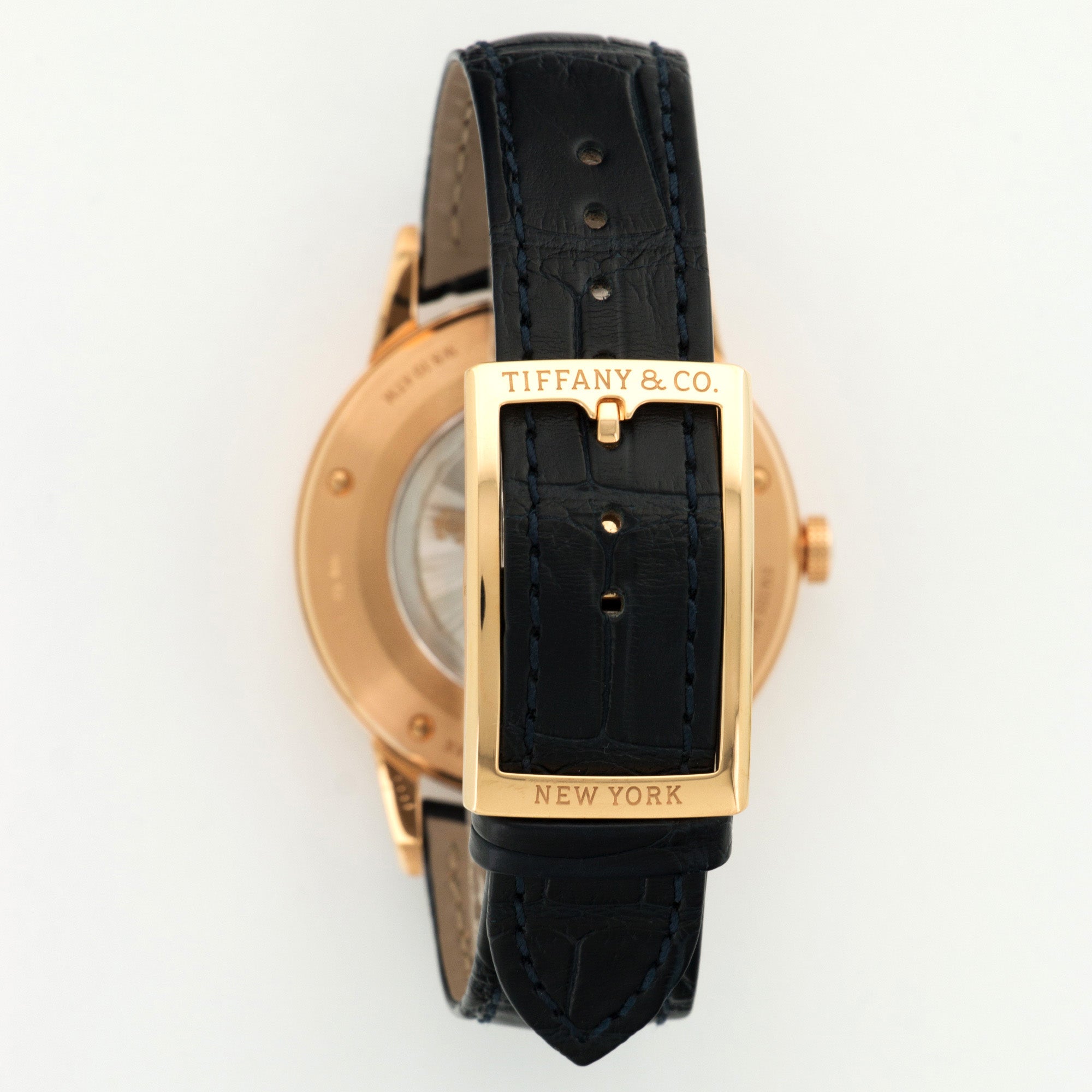 Tiffany & Co. - Tiffany & Co. Rose Gold New York 3-Hand Watch Ref. CT60 - The Keystone Watches