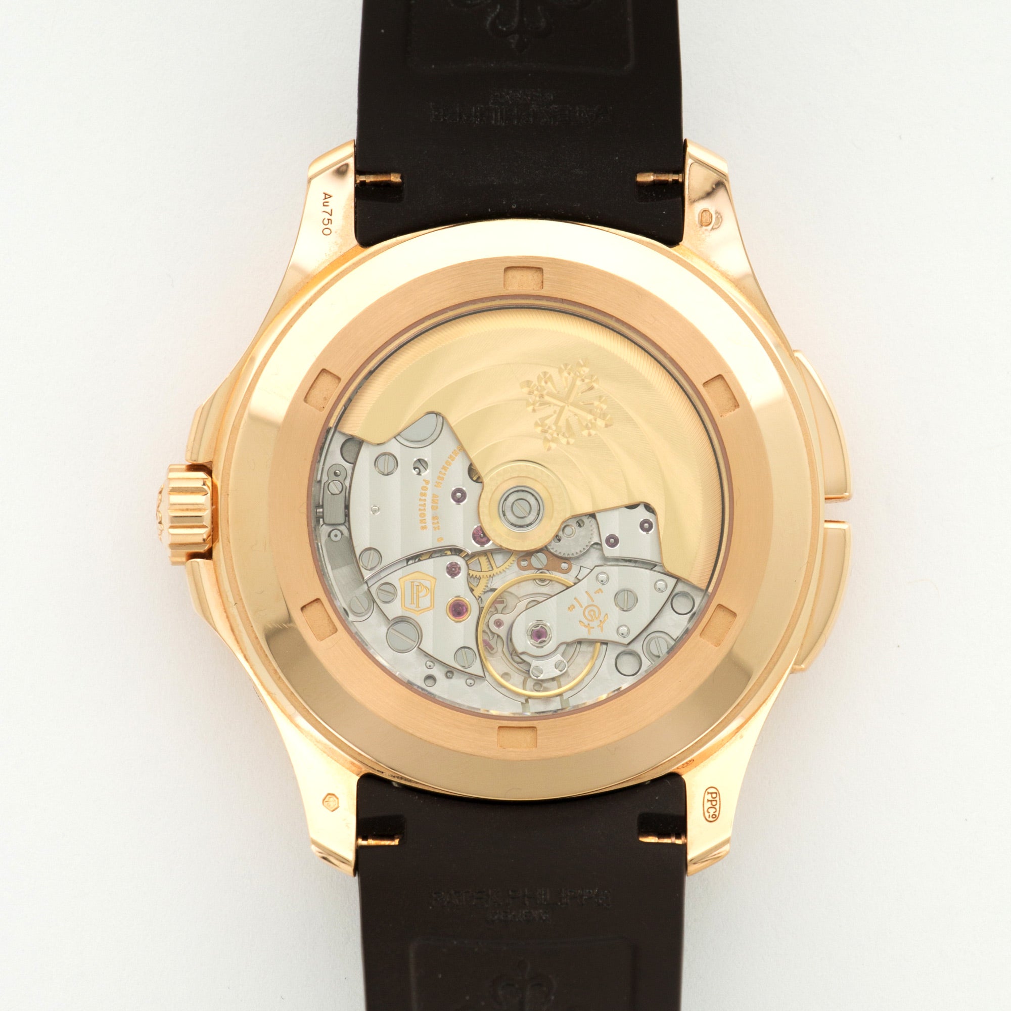 Patek Philippe - Patek Philippe Rose Gold Aquanaut Travel Time Watch Ref. 5164R - The Keystone Watches