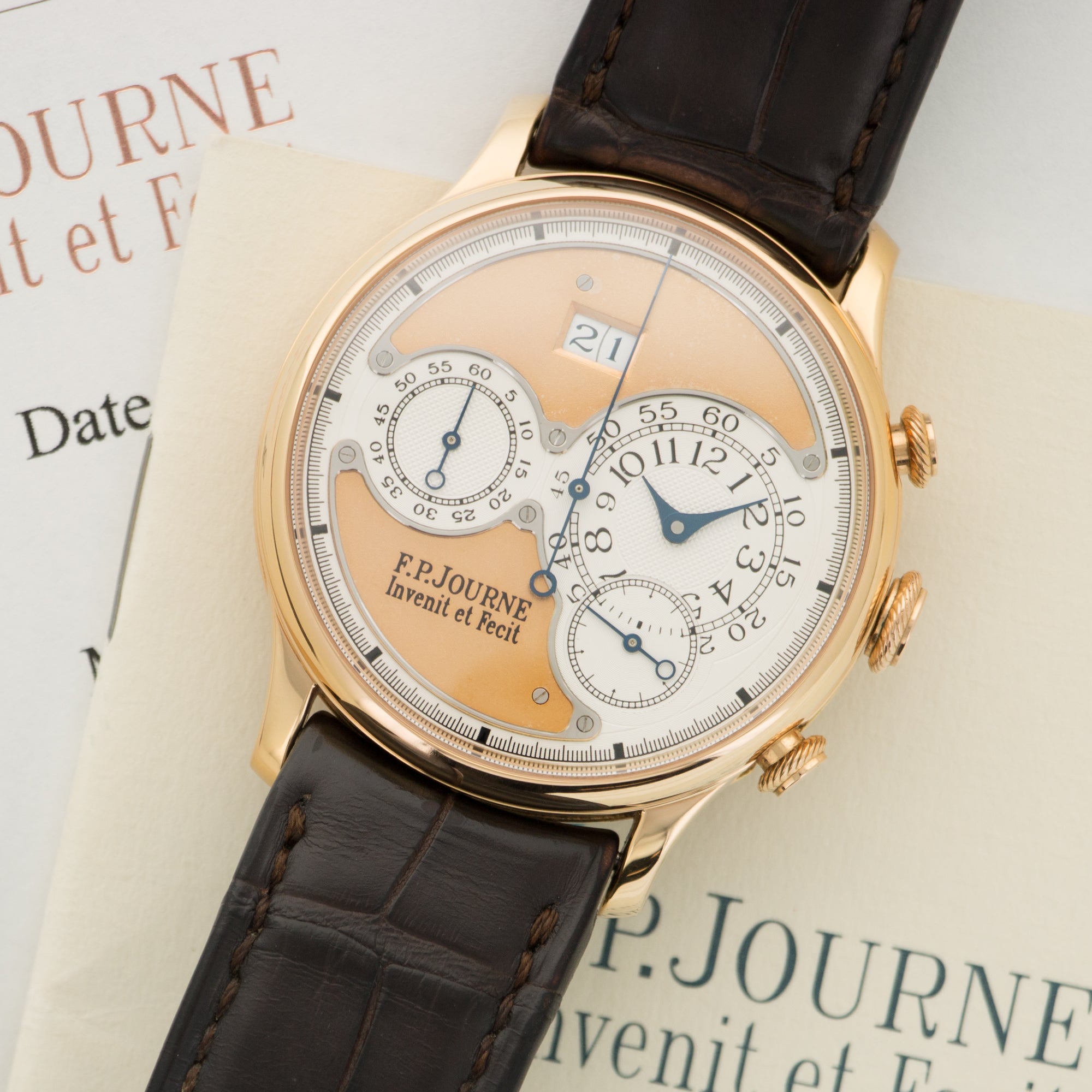 FP Journe - F.P. Journe Rose Gold Octa Chronograph Watch - The Keystone Watches