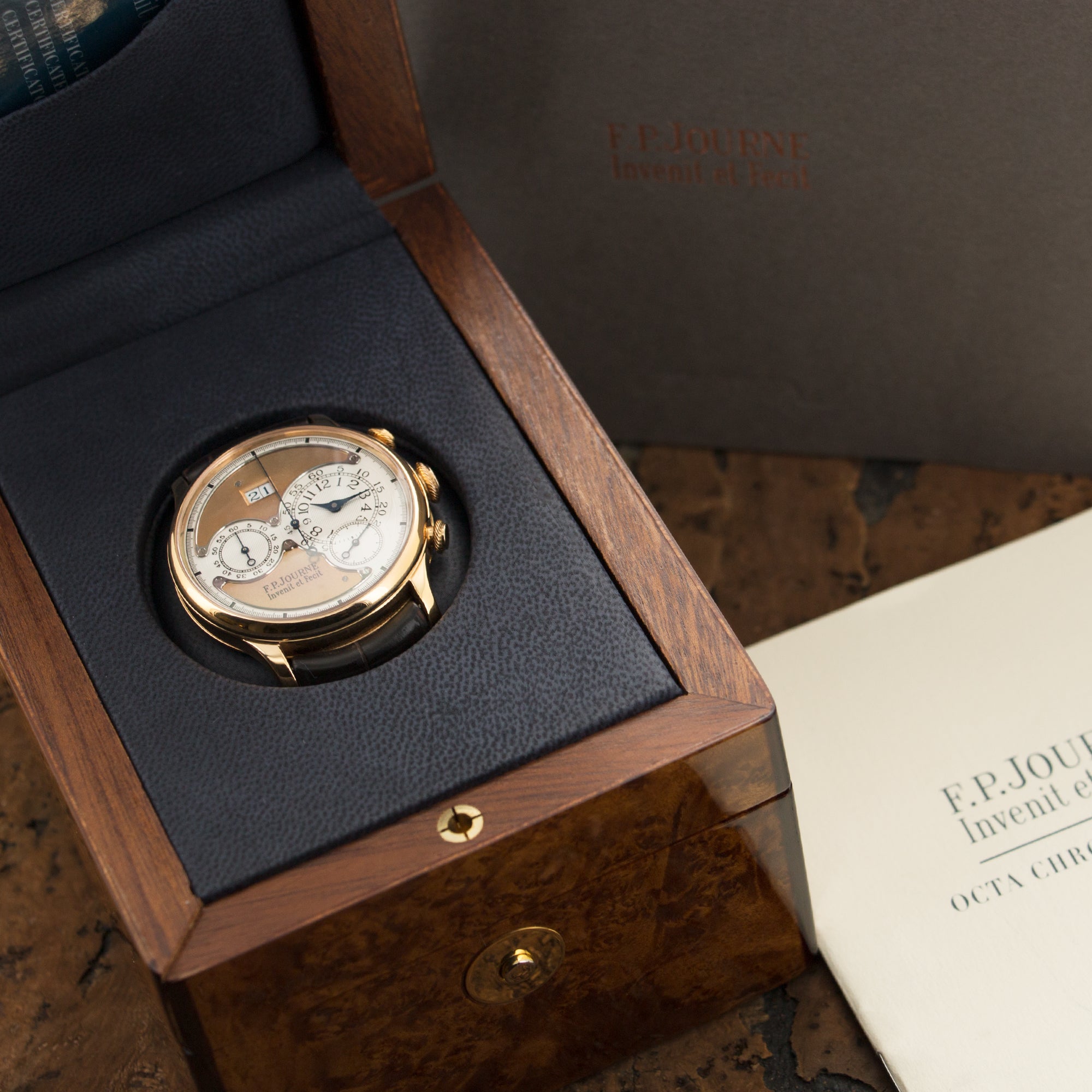 FP Journe - F.P. Journe Rose Gold Octa Chronograph Watch - The Keystone Watches