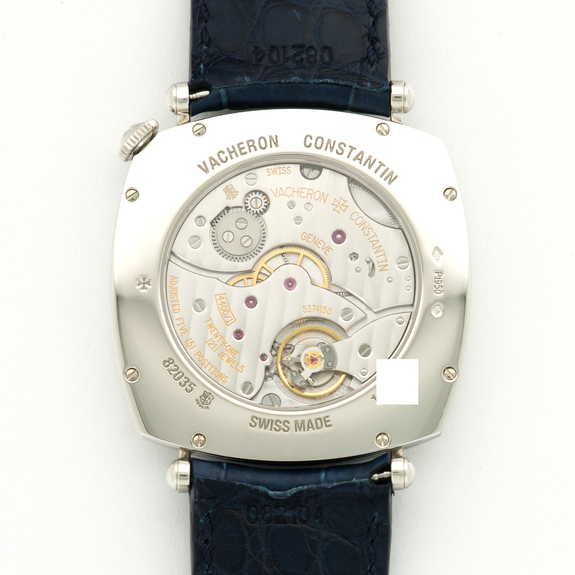 Vacheron Constantin - Vacheron Constantin Platinum Historiques American 1921 Watch Ref. 82035 - The Keystone Watches