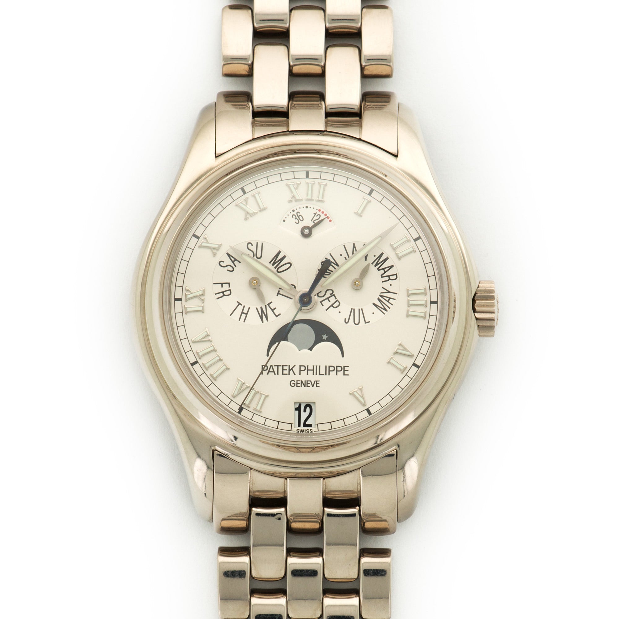 Patek Philippe - Patek Philippe White Gold Annual Calendar Watch Ref. 5036 - The Keystone Watches
