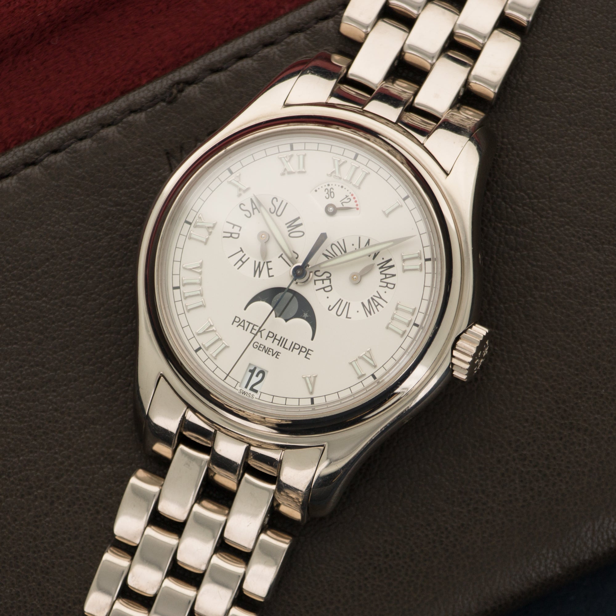 Patek Philippe - Patek Philippe White Gold Annual Calendar Watch Ref. 5036 - The Keystone Watches