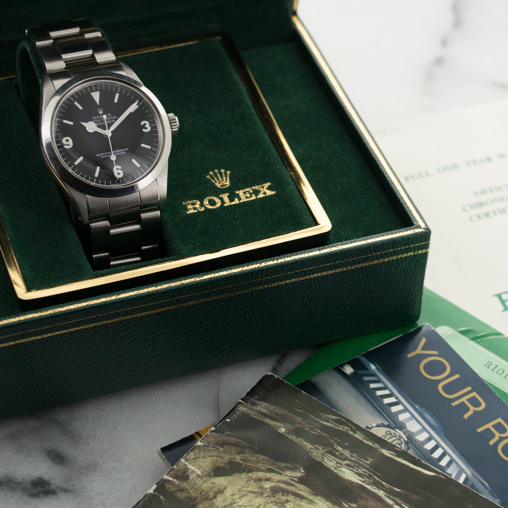 Rolex - Rolex Explorer L-Series Watch Ref. 1016 with Paper - The Keystone Watches