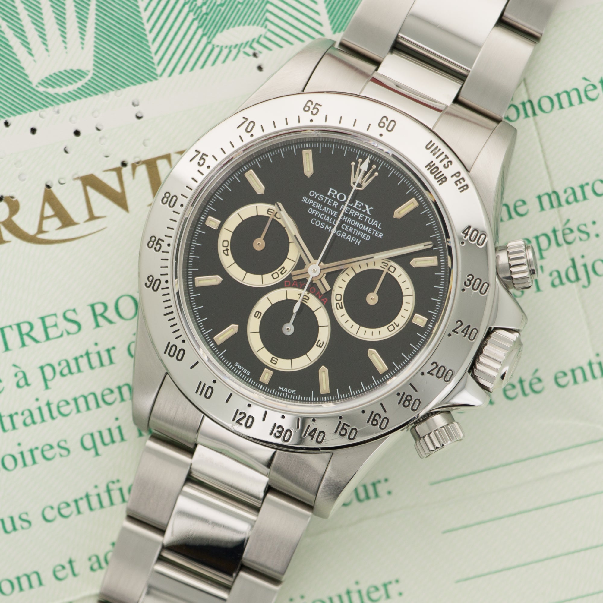 Rolex - Rolex Steel Cosmograph Daytona Patrizzi Watch Ref. 16520 - The Keystone Watches