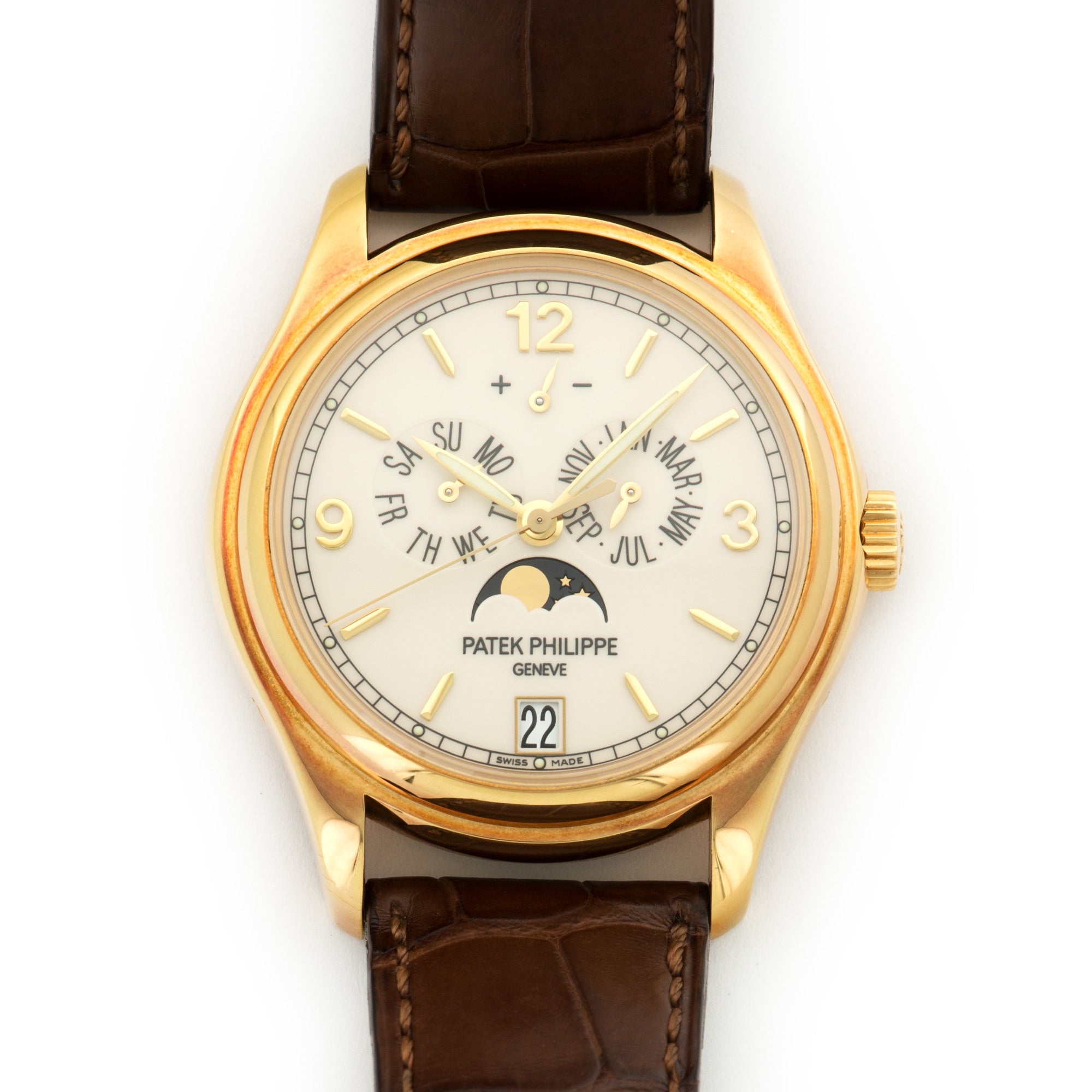 Patek Philippe - Patek Philippe Yellow Gold Annual Calendar Watch Ref. 5146 - The Keystone Watches
