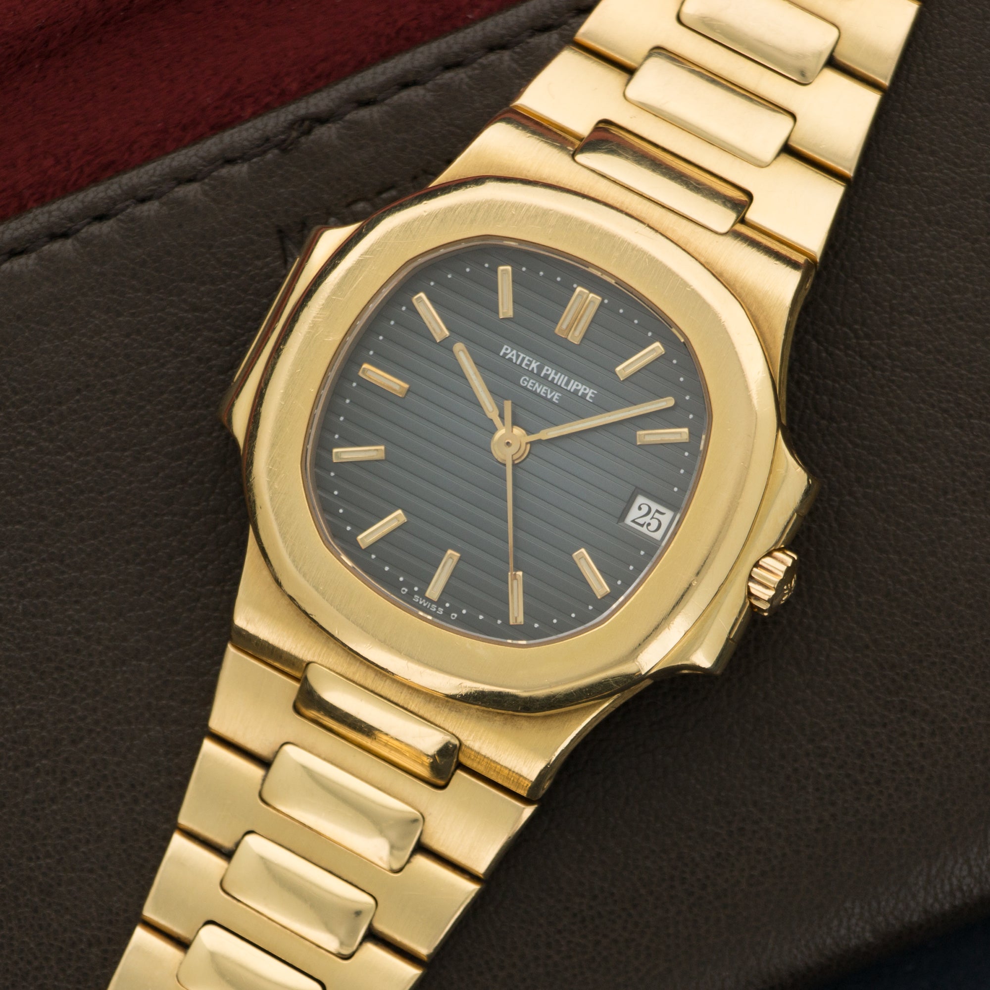 Patek Philippe - Patek Philippe Yellow Gold Nautilus Watch Ref. 3800 - The Keystone Watches