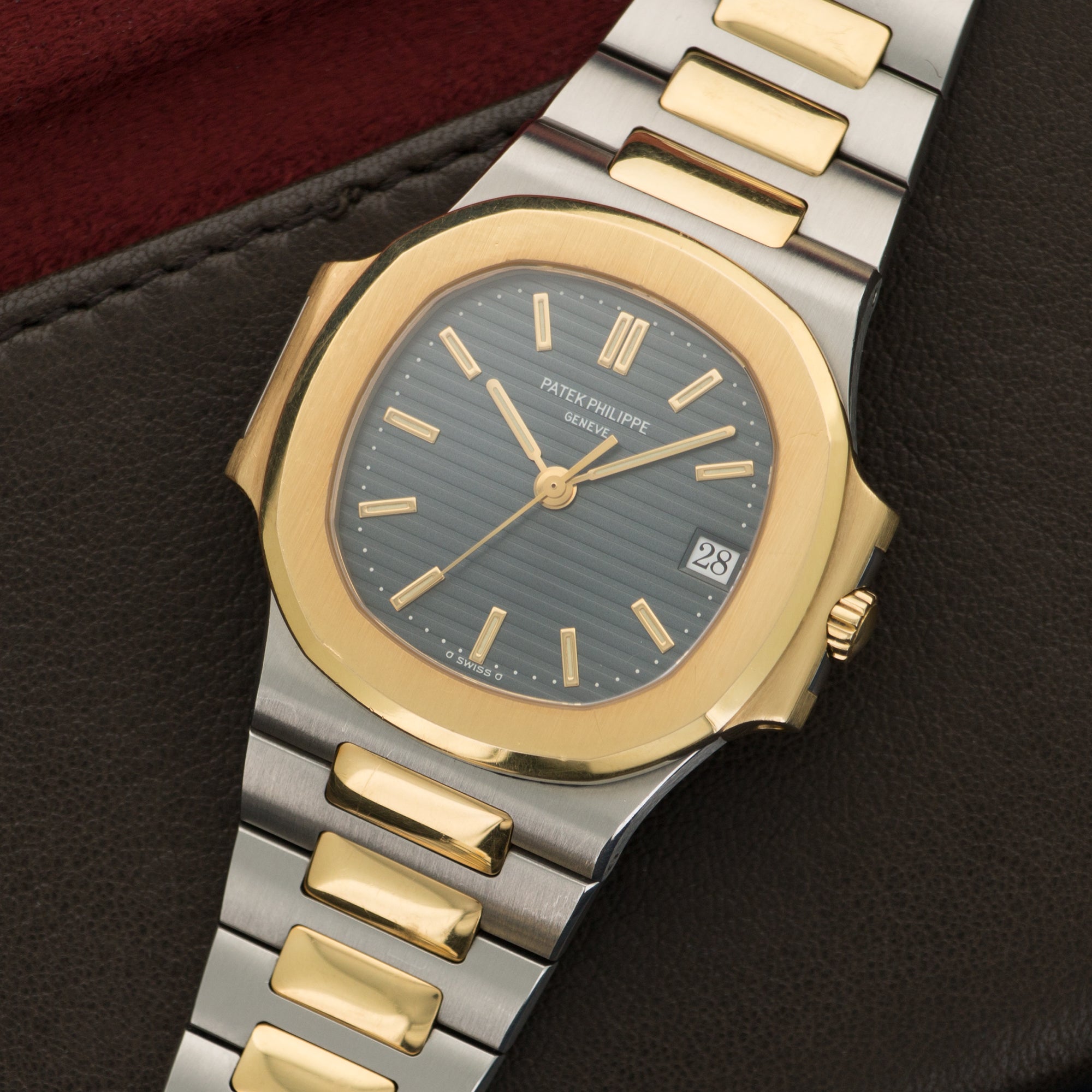 Patek Philippe - Patek Philippe Two-Tone Nautilus Watch Ref. 3800 - The Keystone Watches