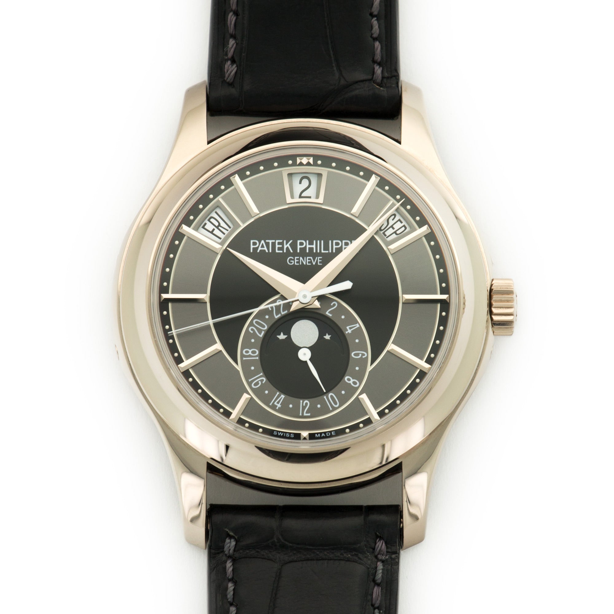 Patek Philippe - Patek Philippe White Gold Annual Calendar Watch Ref. 5205 - The Keystone Watches