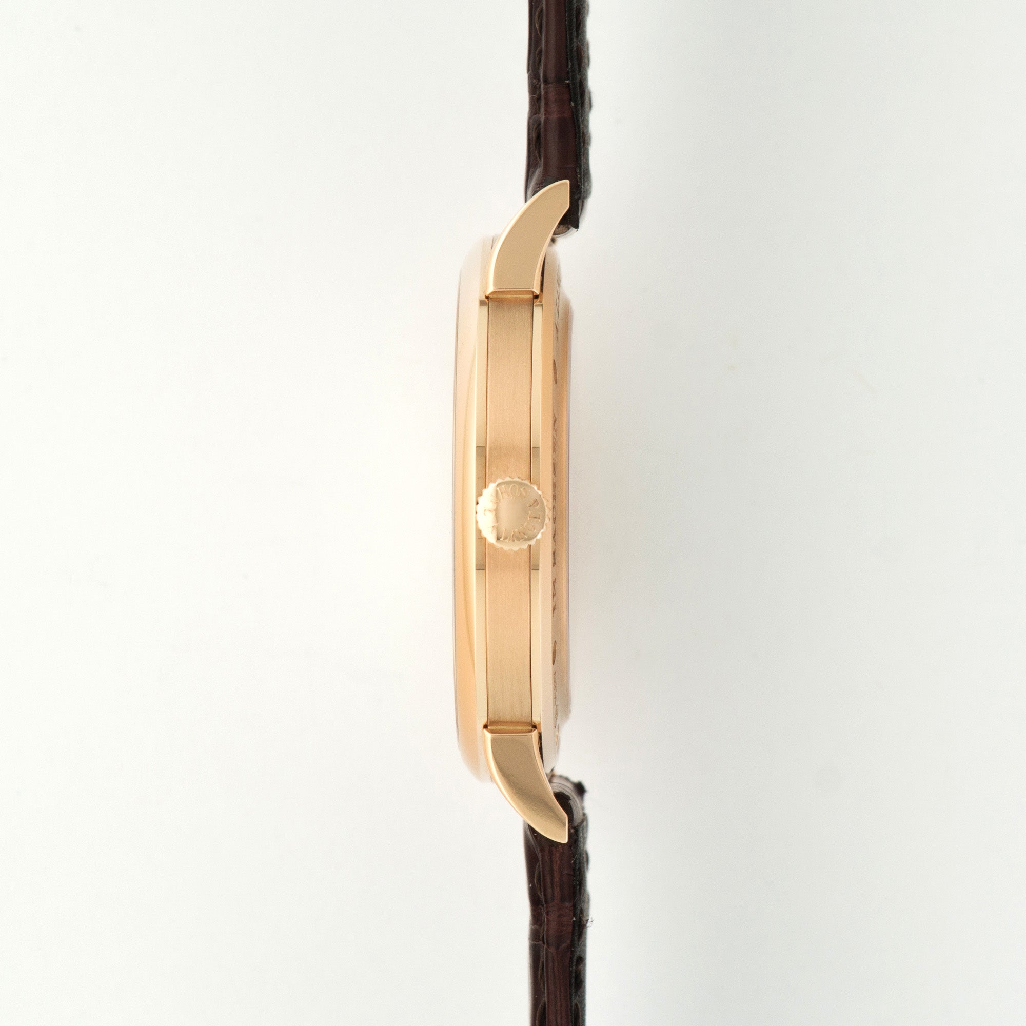A. Lange & Sohne - A. Lange & Sohne Rose Gold Saxonia Watch Ref. 219.032 - The Keystone Watches