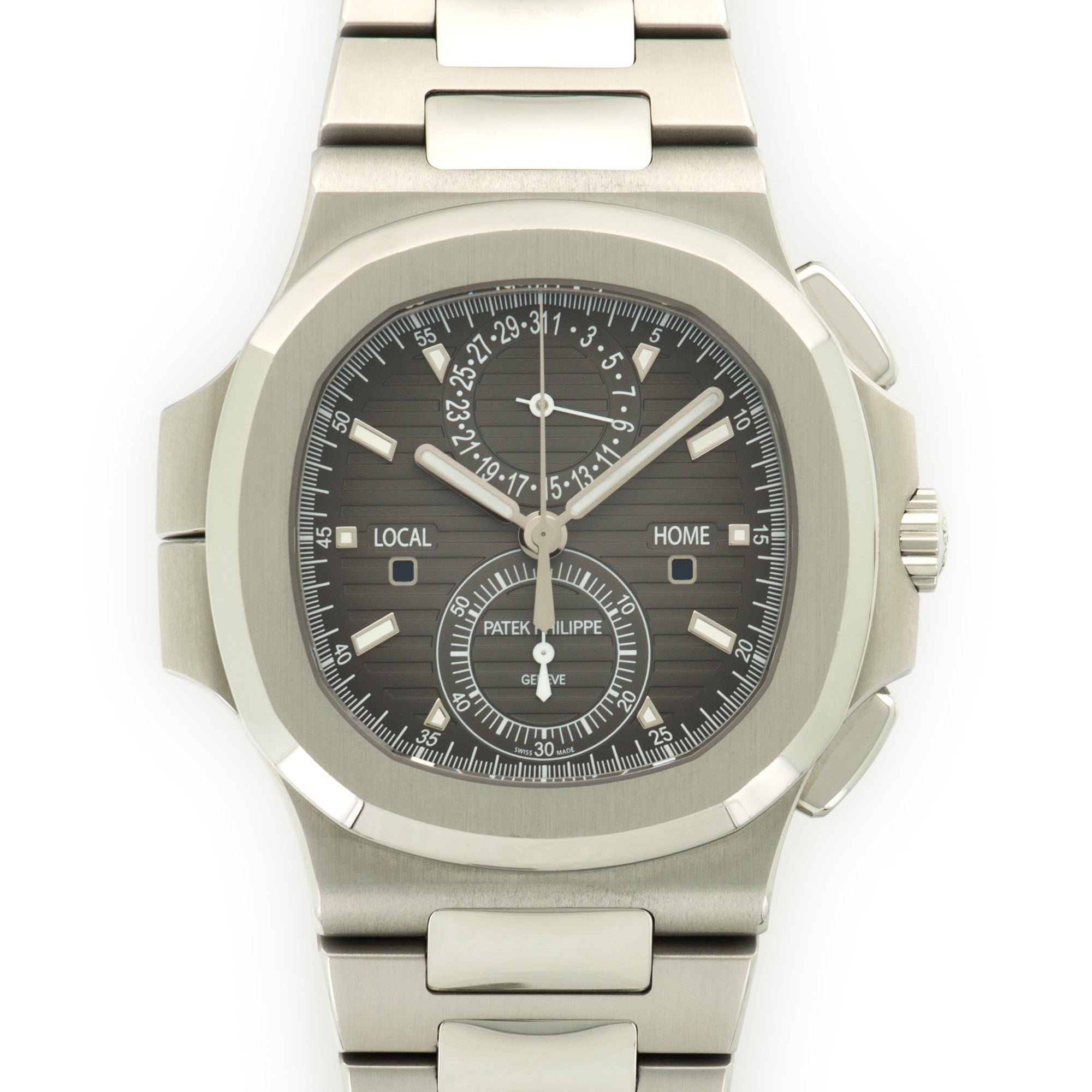 Patek Philippe - Patek Philippe Nautilus Travel Time Chronograph Watch Ref. 5990 - The Keystone Watches